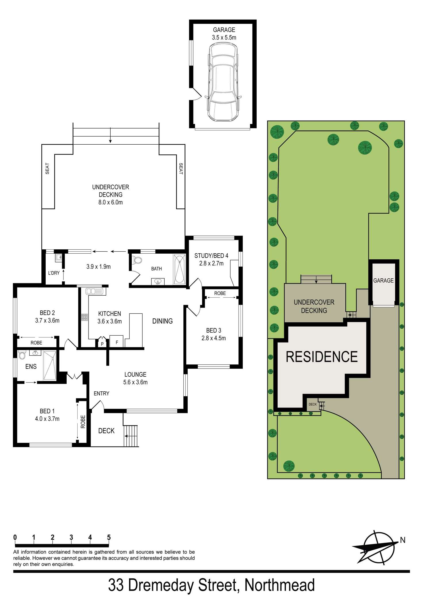 Floorplan of Homely house listing, 33 Dremeday Street, Northmead NSW 2152