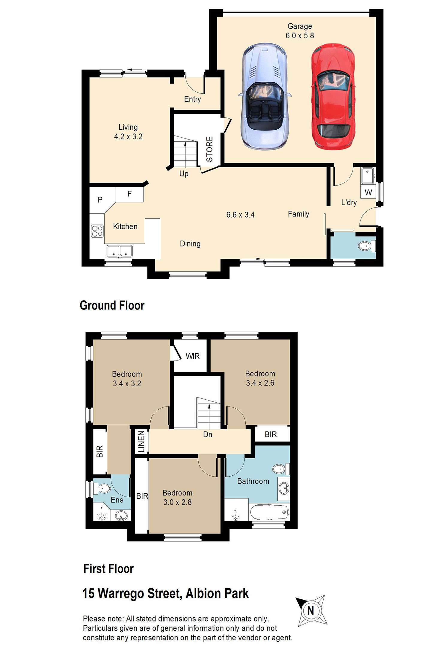 Floorplan of Homely house listing, 15 Warrego Street, Albion Park NSW 2527