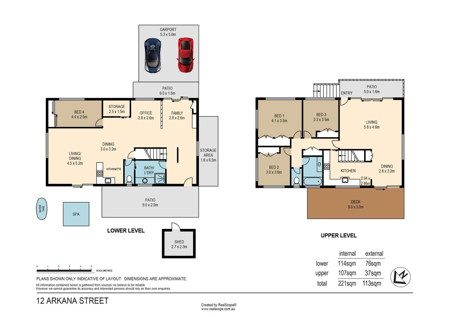 Floorplan of Homely house listing, 12 Arkana Street, The Gap QLD 4061