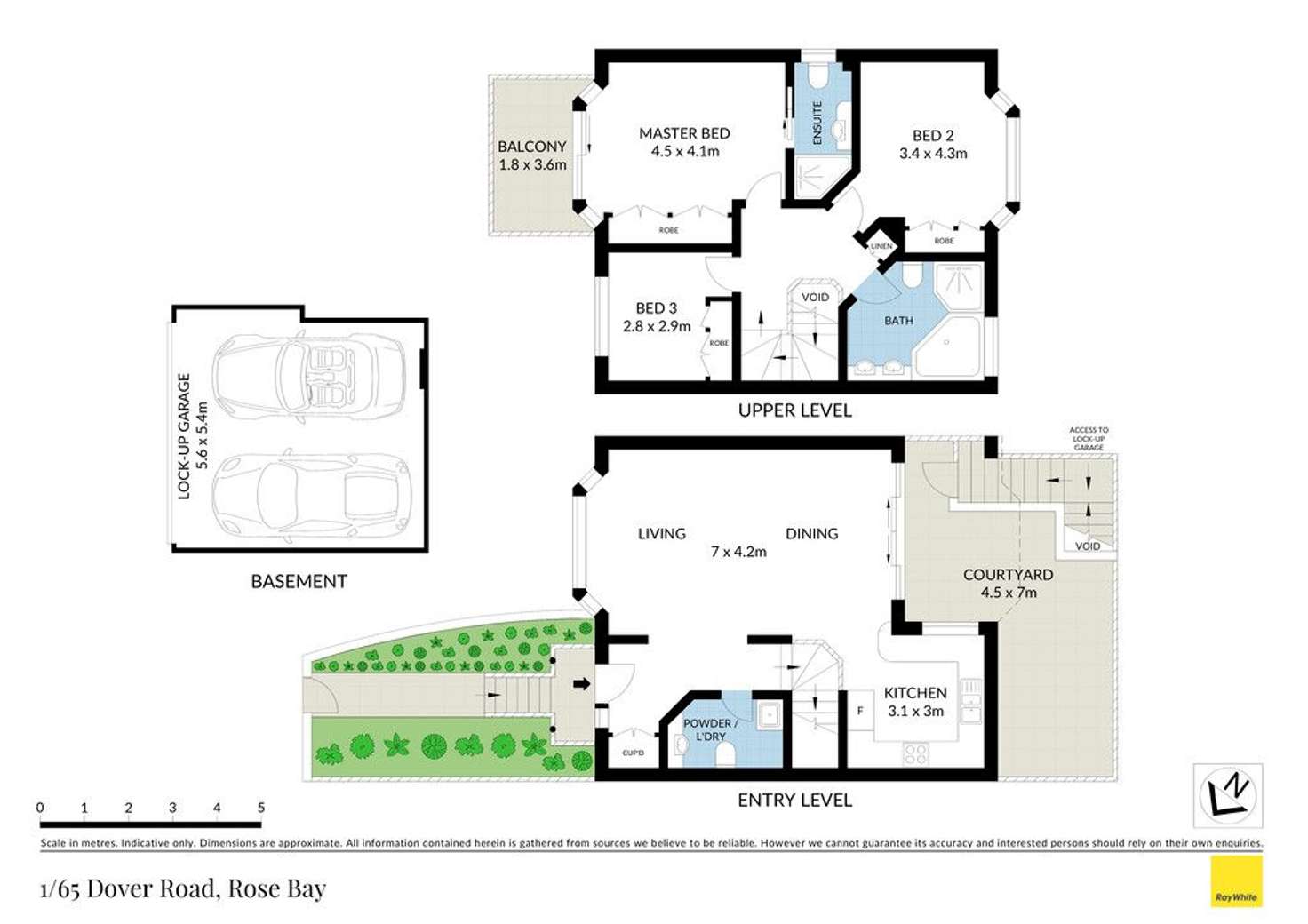 Floorplan of Homely apartment listing, 1/65 Dover Road, Rose Bay NSW 2029