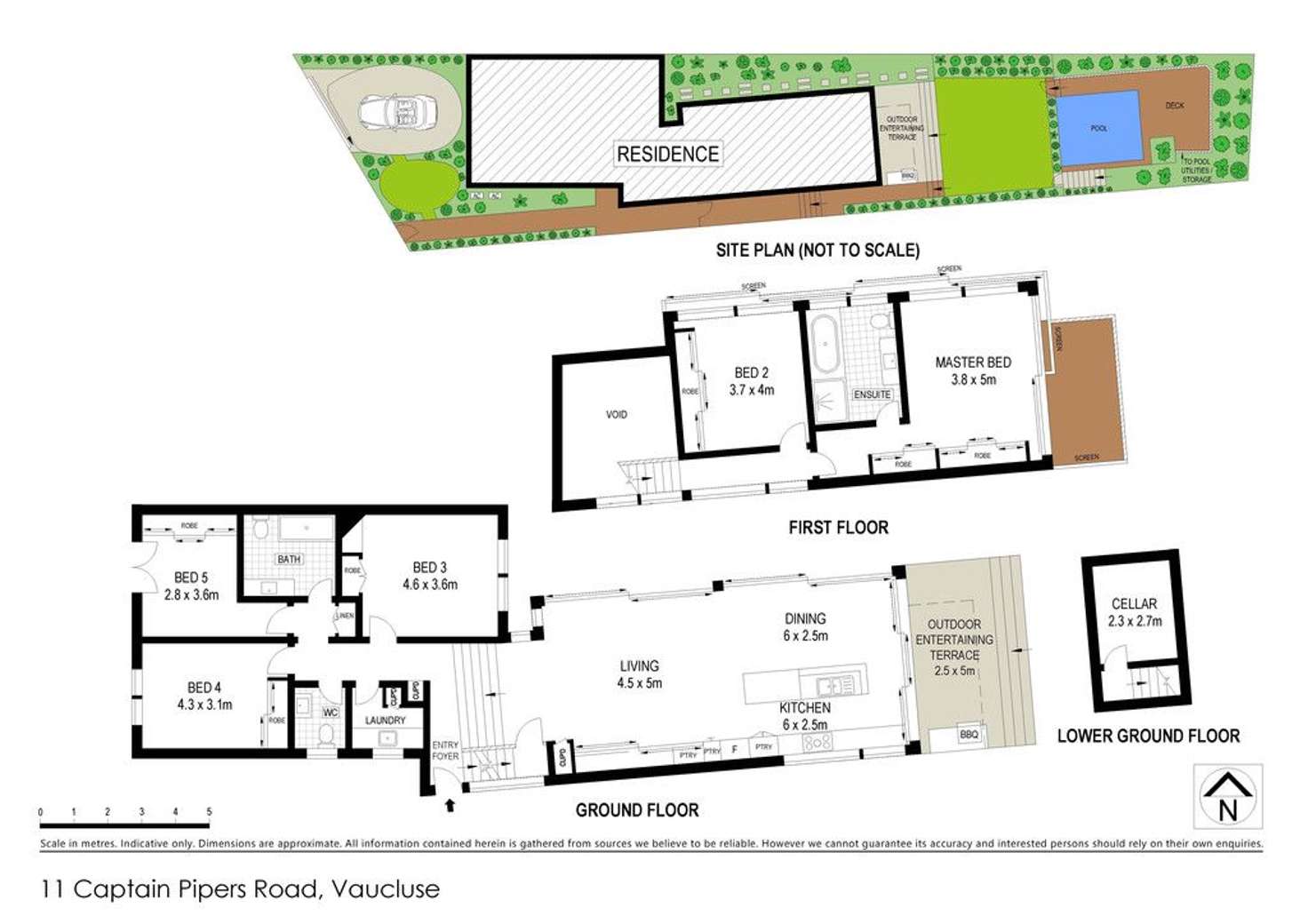 Floorplan of Homely house listing, 11 Captain Pipers Road, Vaucluse NSW 2030