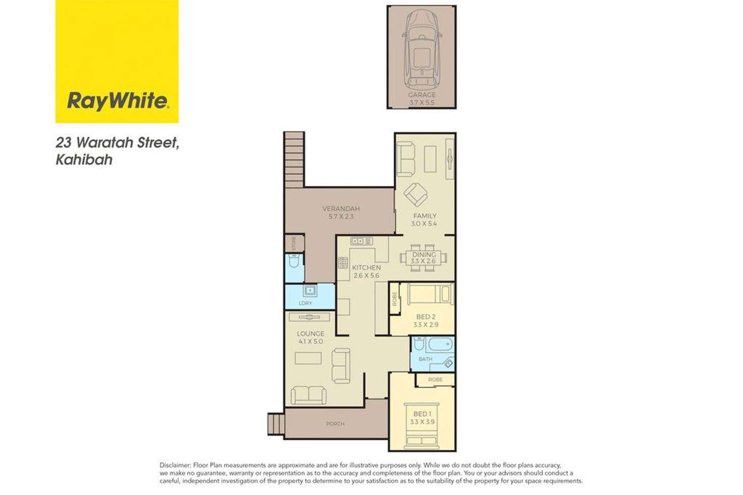 Floorplan of Homely house listing, 23 Waratah Street, Kahibah NSW 2290