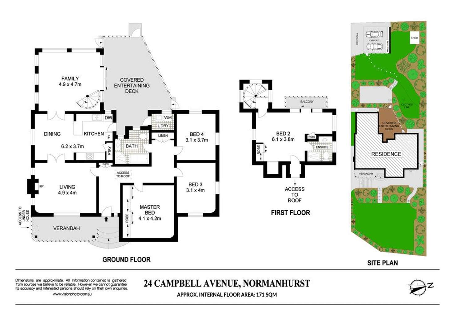 Floorplan of Homely house listing, 24 Campbell Avenue, Normanhurst NSW 2076