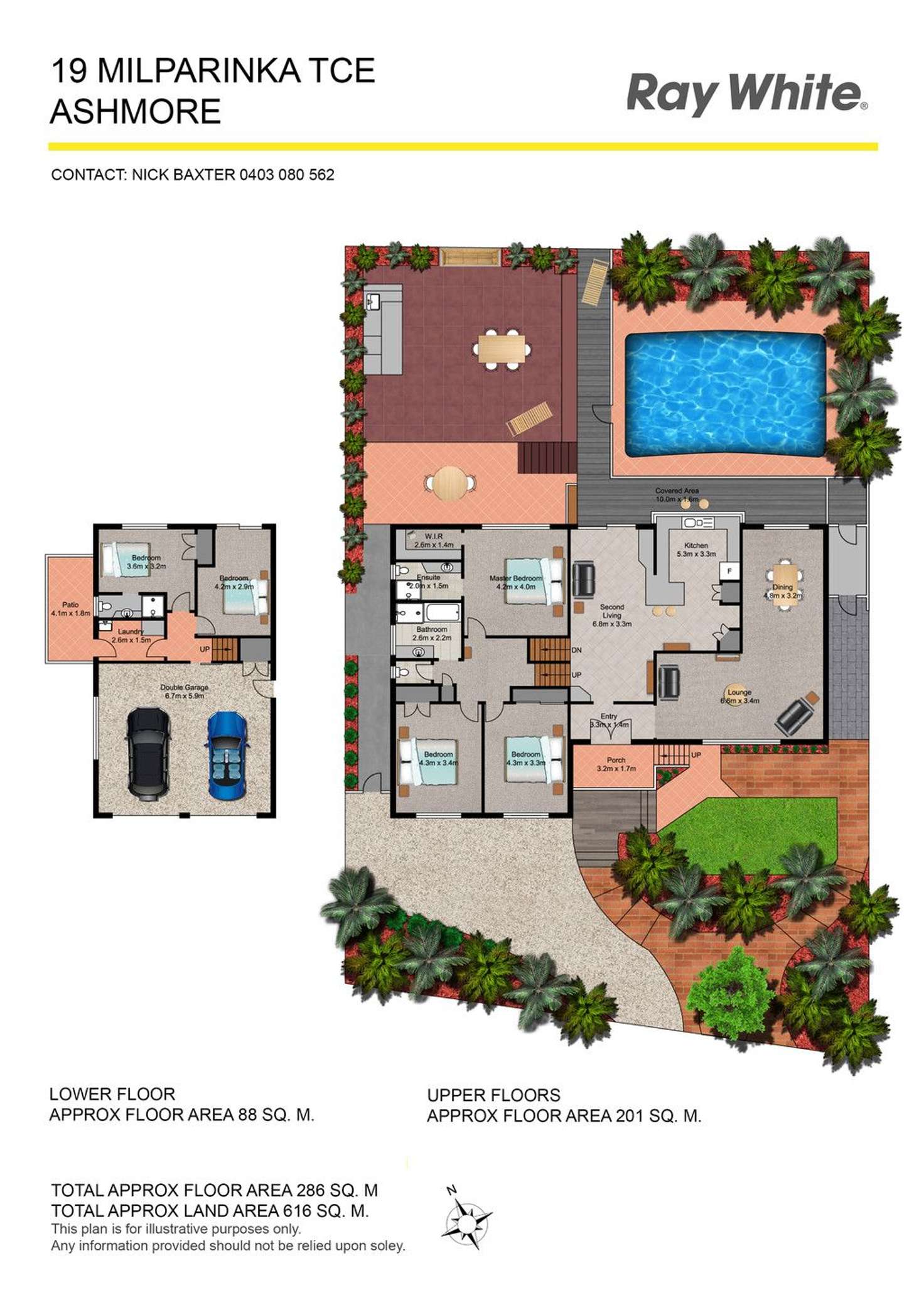 Floorplan of Homely house listing, 19 Milparinka Terrace, Ashmore QLD 4214