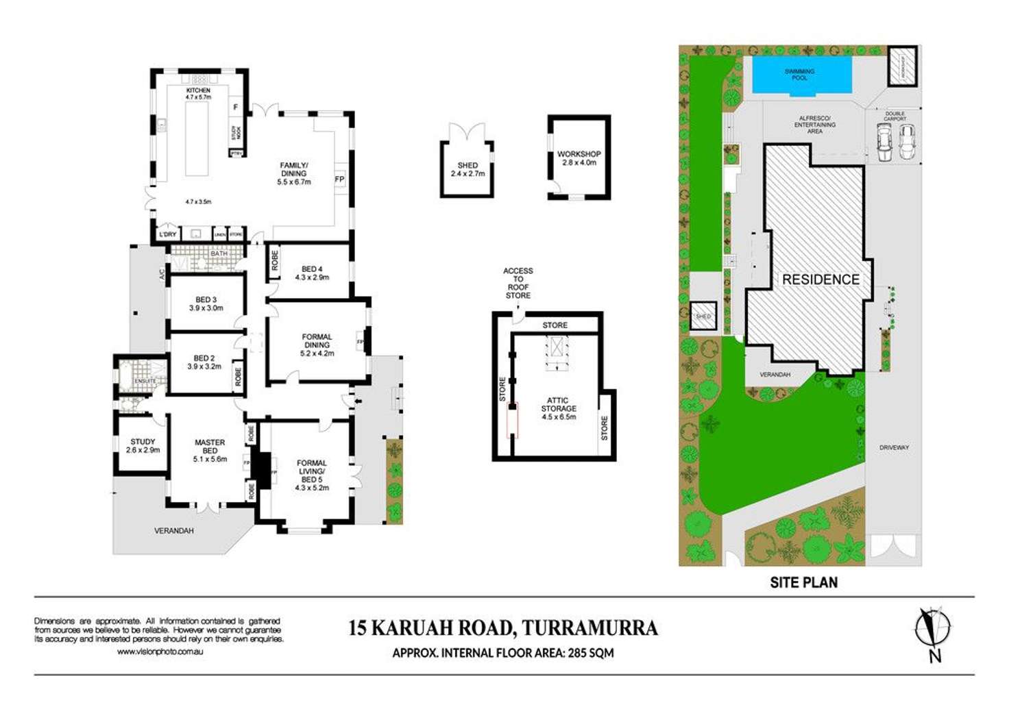 Floorplan of Homely house listing, 15 Karuah Road, Turramurra NSW 2074