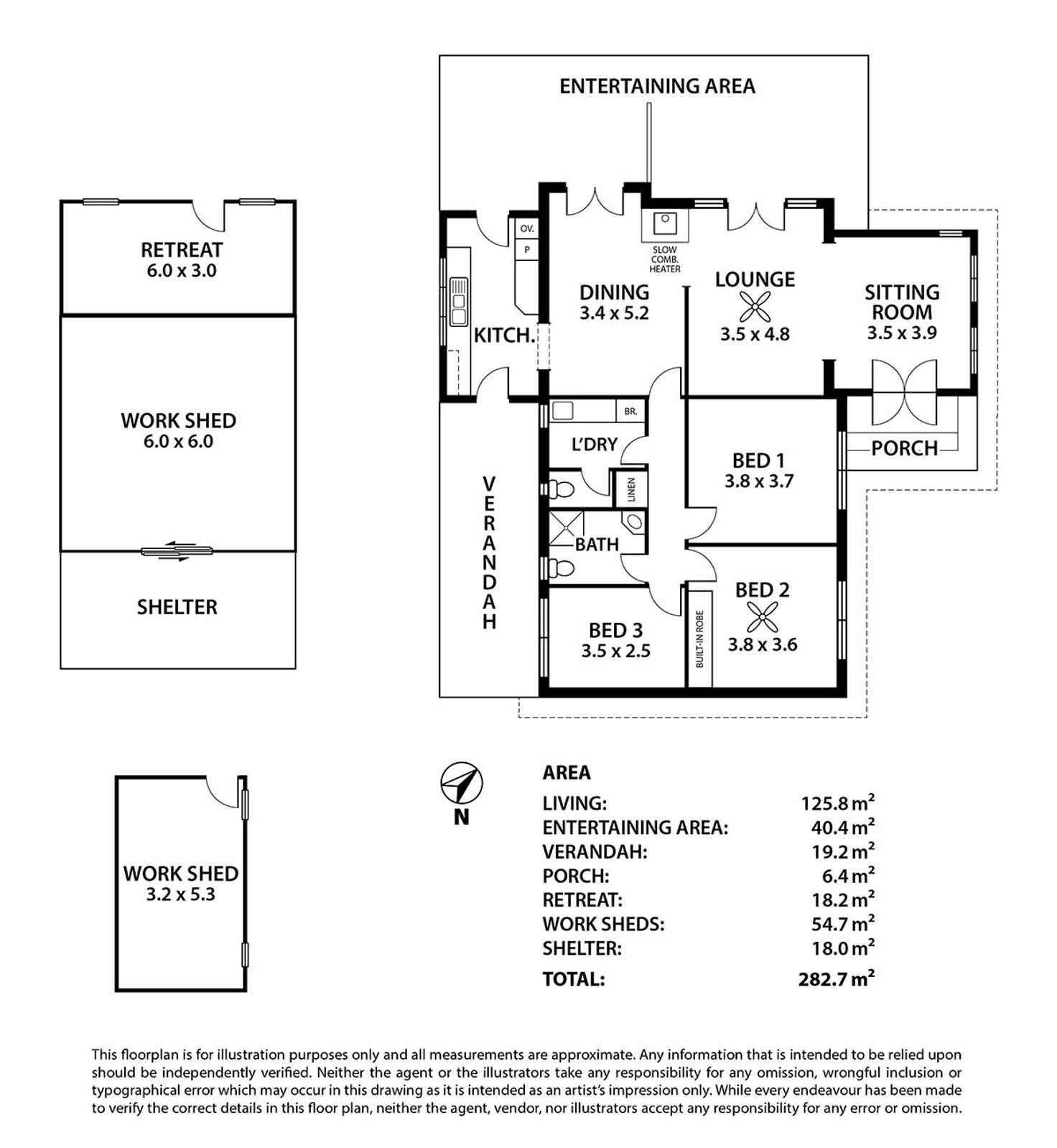 Floorplan of Homely house listing, 92 Mitchell Avenue, Murray Bridge SA 5253