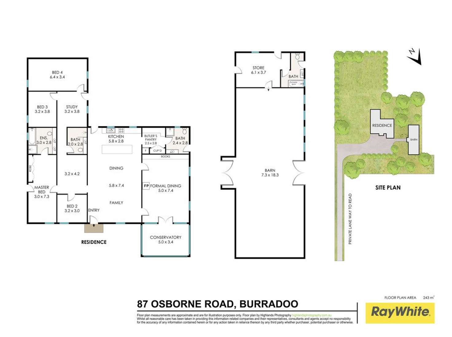Floorplan of Homely house listing, 87 Osborne Road, Burradoo NSW 2576