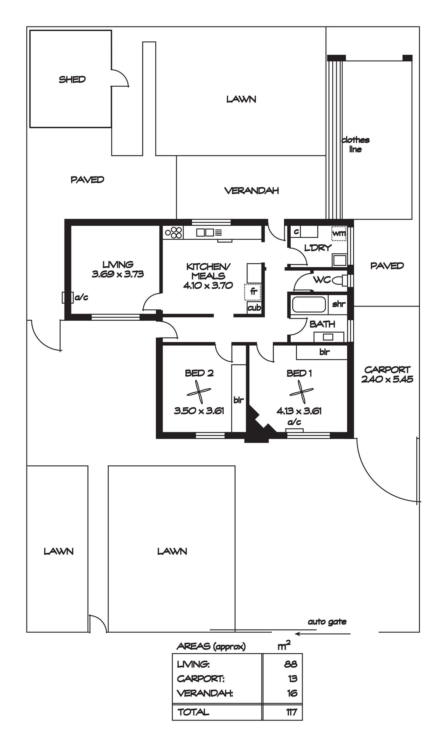 Floorplan of Homely house listing, 37 Sunbeam Road, Croydon Park SA 5008