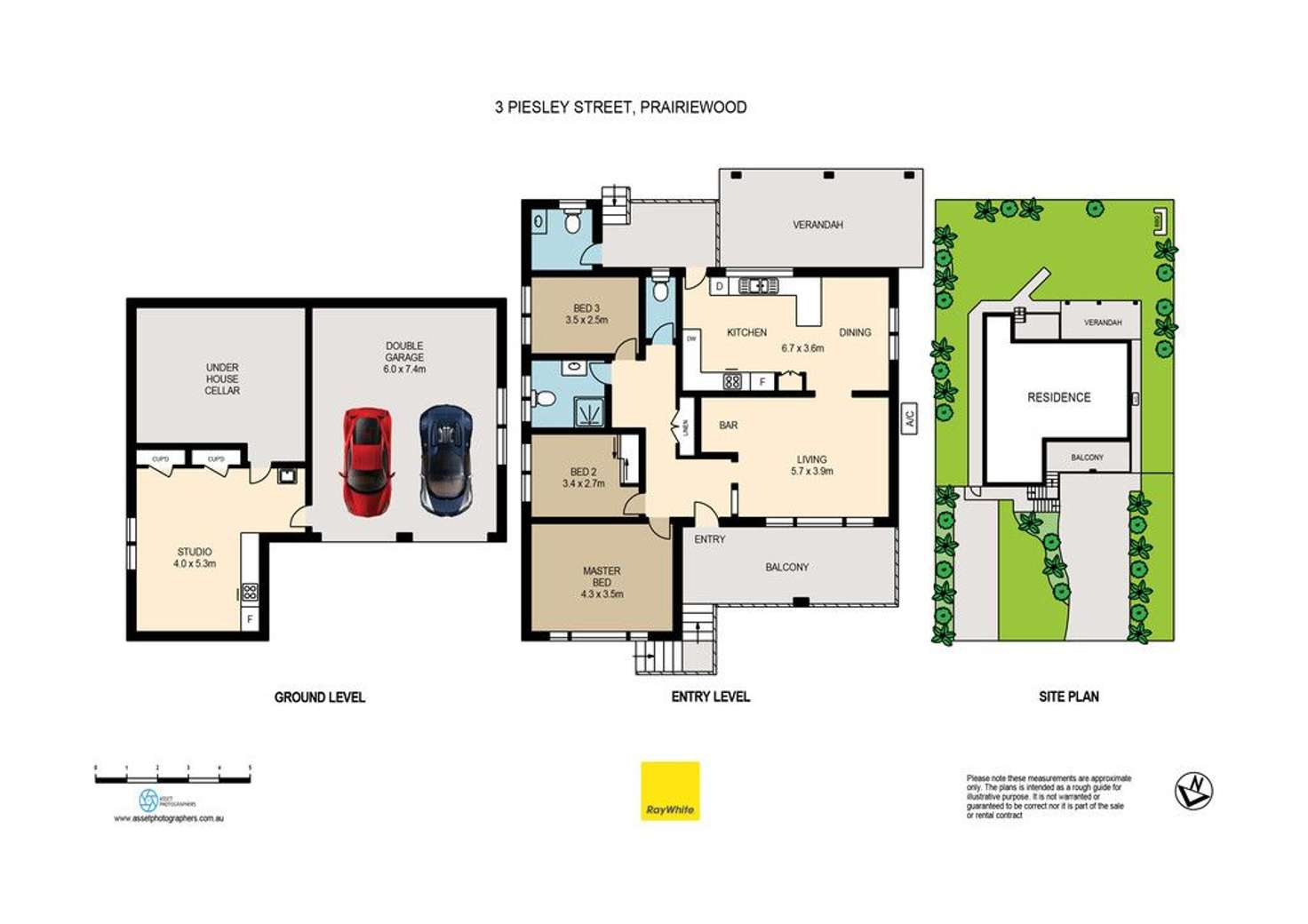 Floorplan of Homely house listing, 3 Piesley Street, Prairiewood NSW 2176