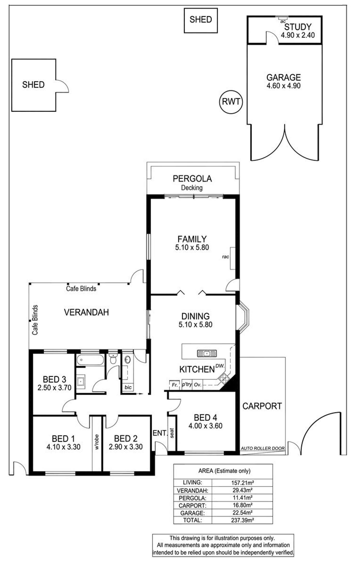 Floorplan of Homely house listing, 78 Hurling Drive, Mount Barker SA 5251