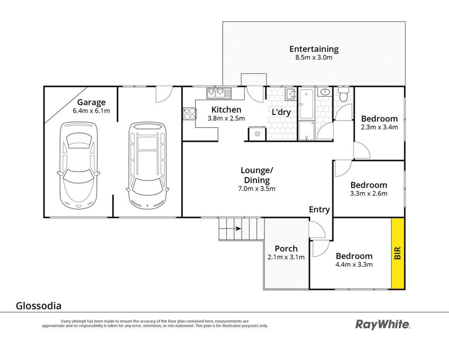 Floorplan of Homely house listing, 9 Rose Crescent, Glossodia NSW 2756