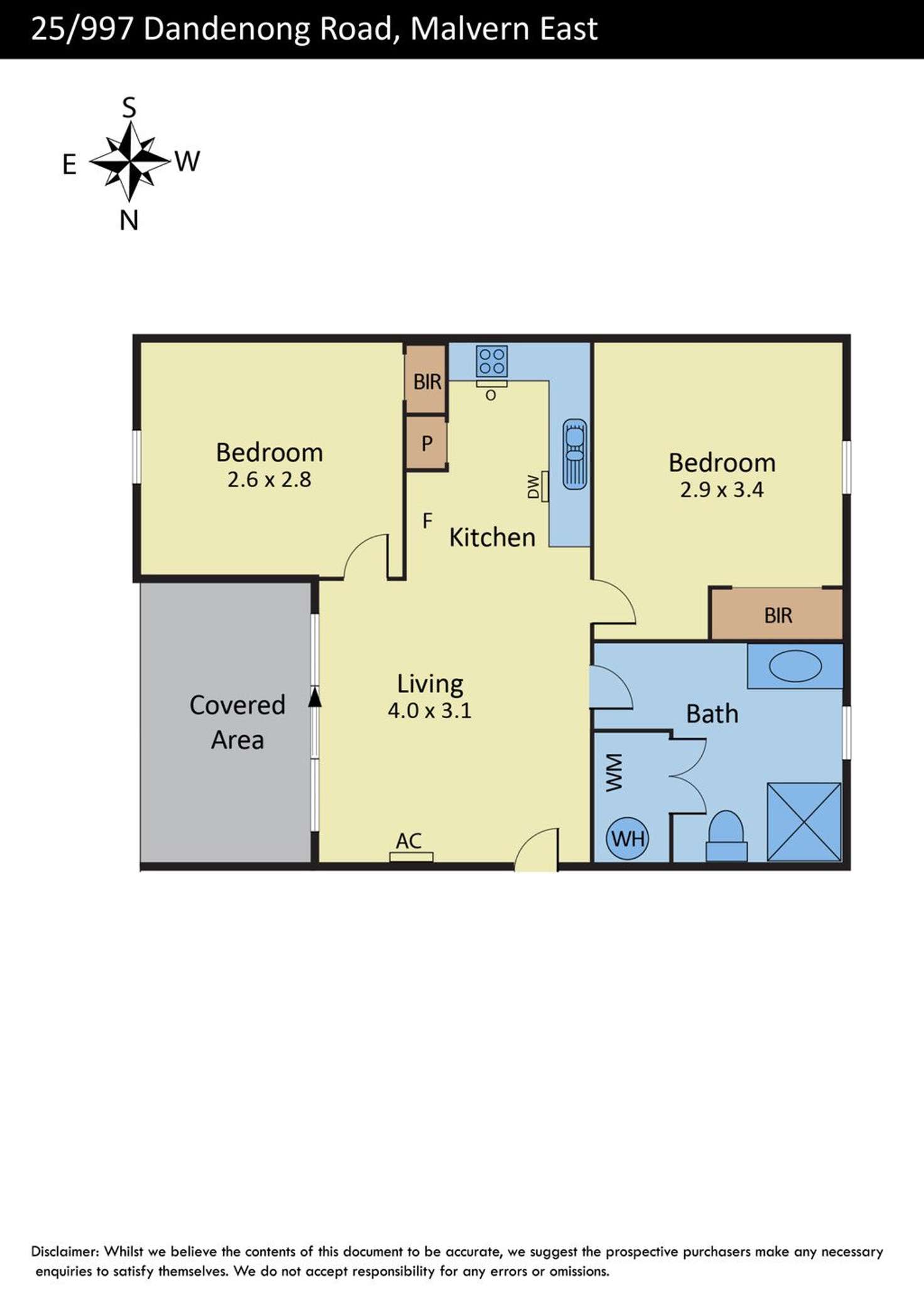 Floorplan of Homely apartment listing, 25/997 Dandenong Road, Malvern East VIC 3145