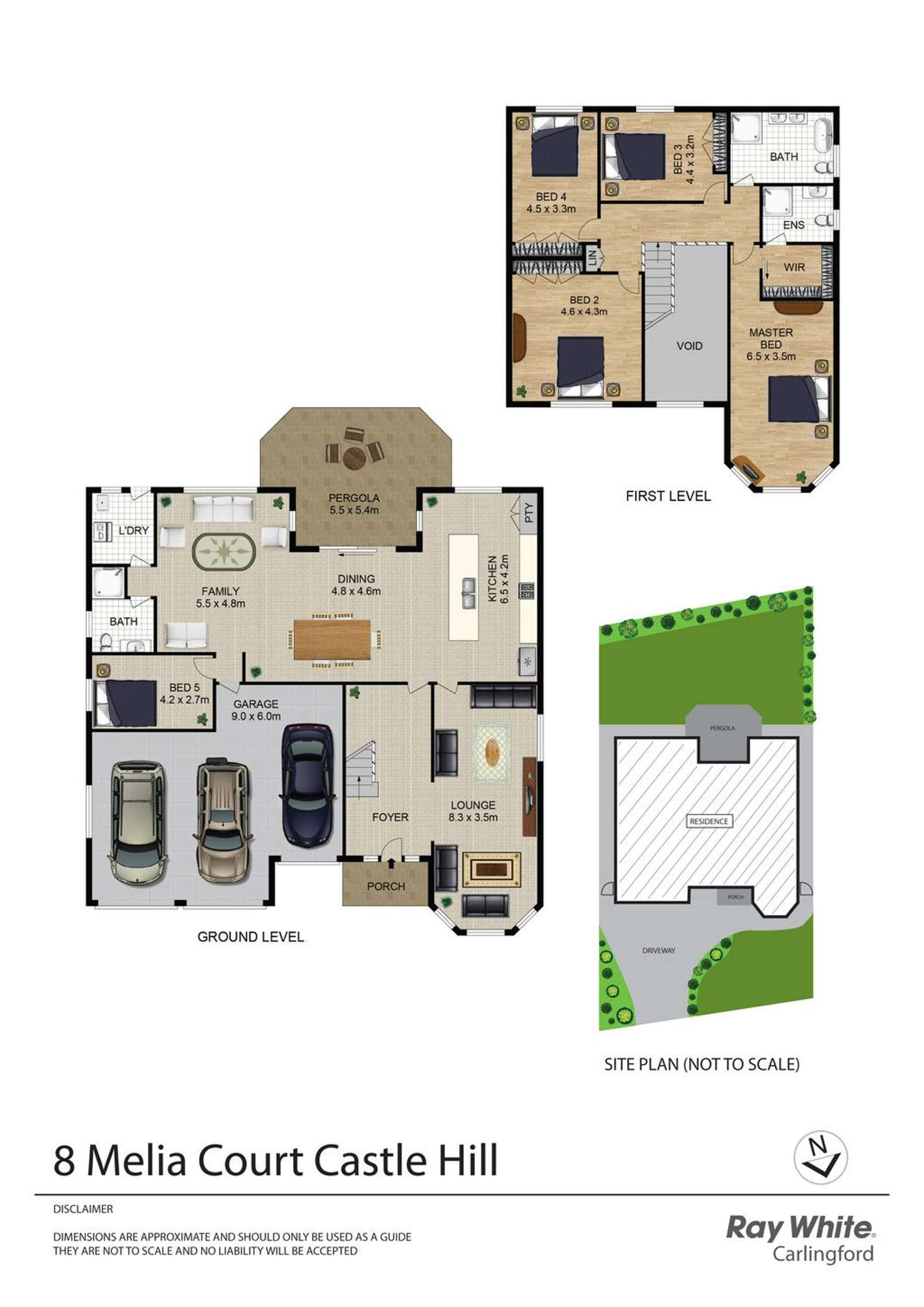 Floorplan of Homely house listing, 8 Melia Court, Castle Hill NSW 2154