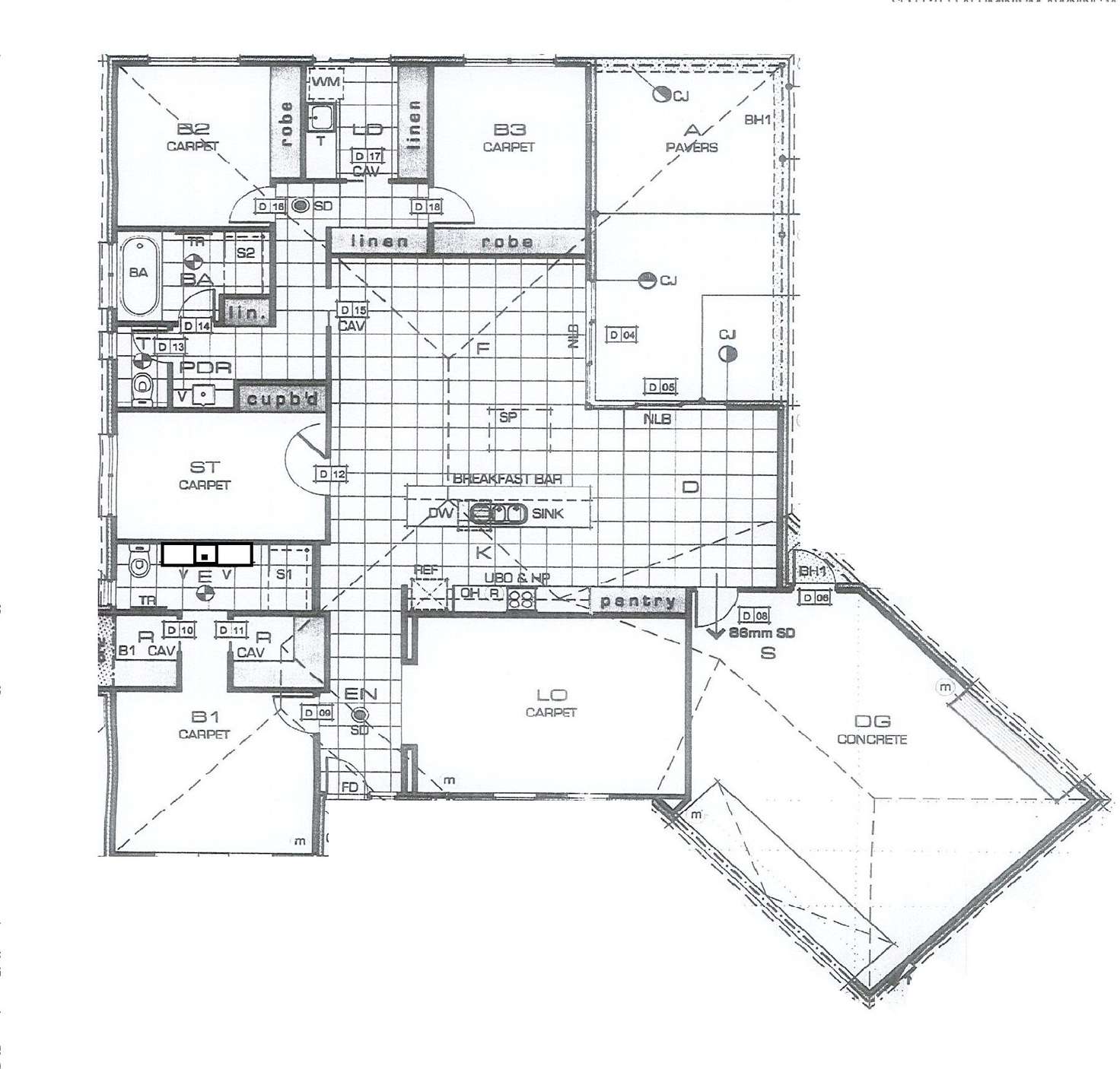 Floorplan of Homely house listing, 3 Timansi Court, Mildura VIC 3500