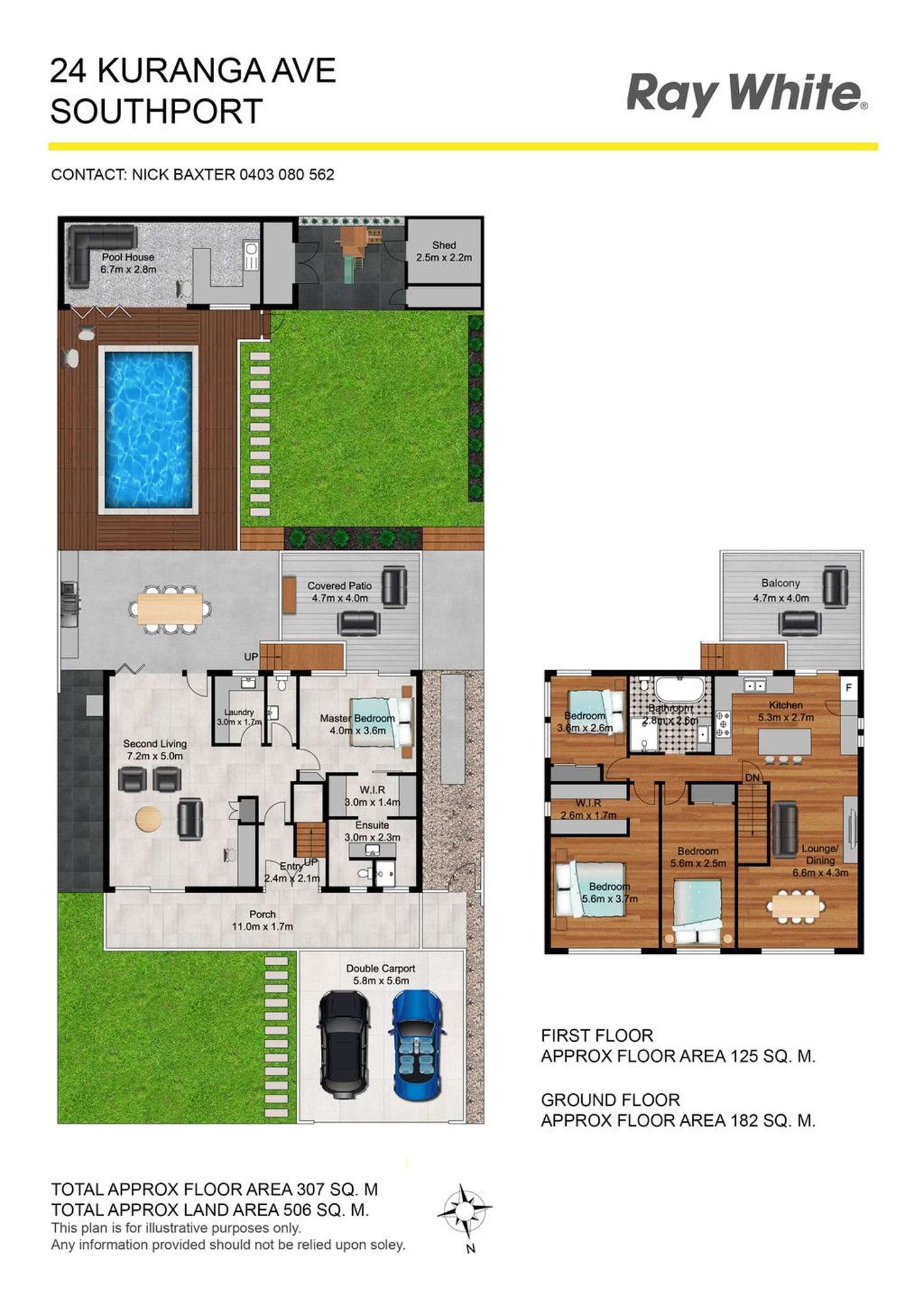 Floorplan of Homely house listing, 24 Kuranga Avenue, Southport QLD 4215