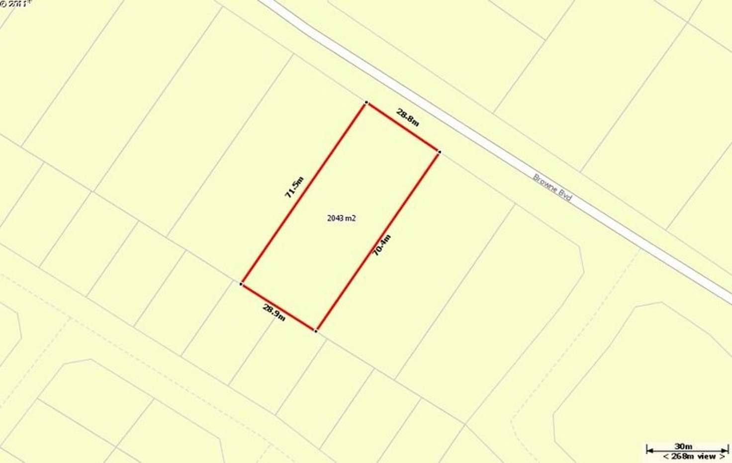 Floorplan of Homely residentialLand listing, 16 Lot 71 Browne Boulevard, Kalbarri WA 6536
