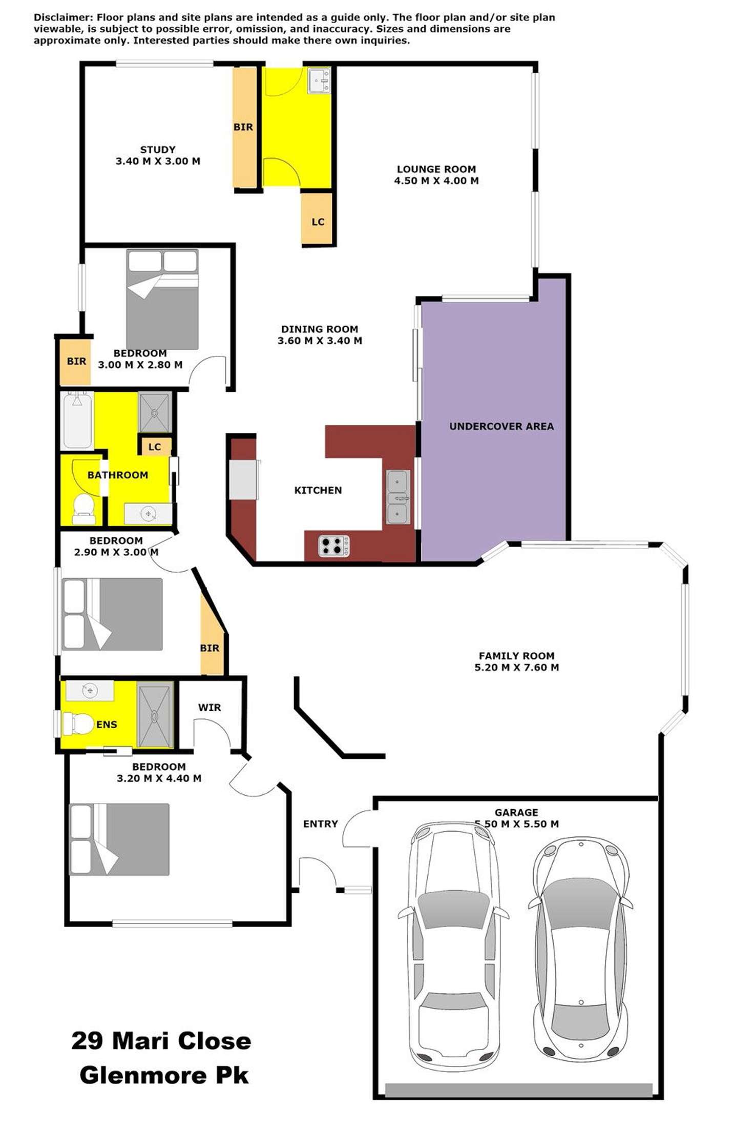 Floorplan of Homely house listing, 29 Mari Close, Glenmore Park NSW 2745