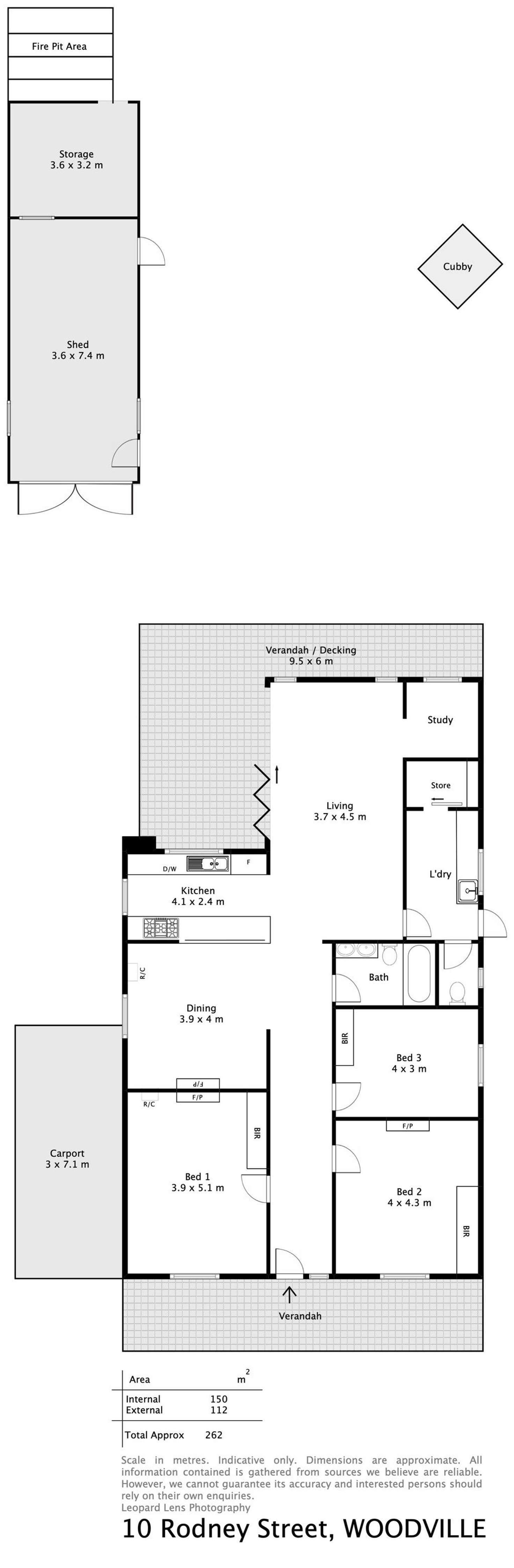 Floorplan of Homely house listing, 10 Rodney Street, Woodville SA 5011