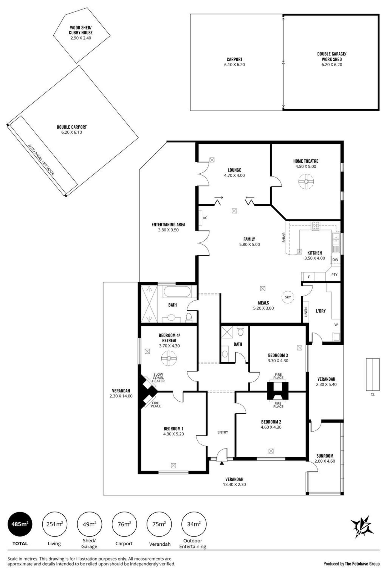 Floorplan of Homely house listing, 24 Sandergrove Road, Strathalbyn SA 5255