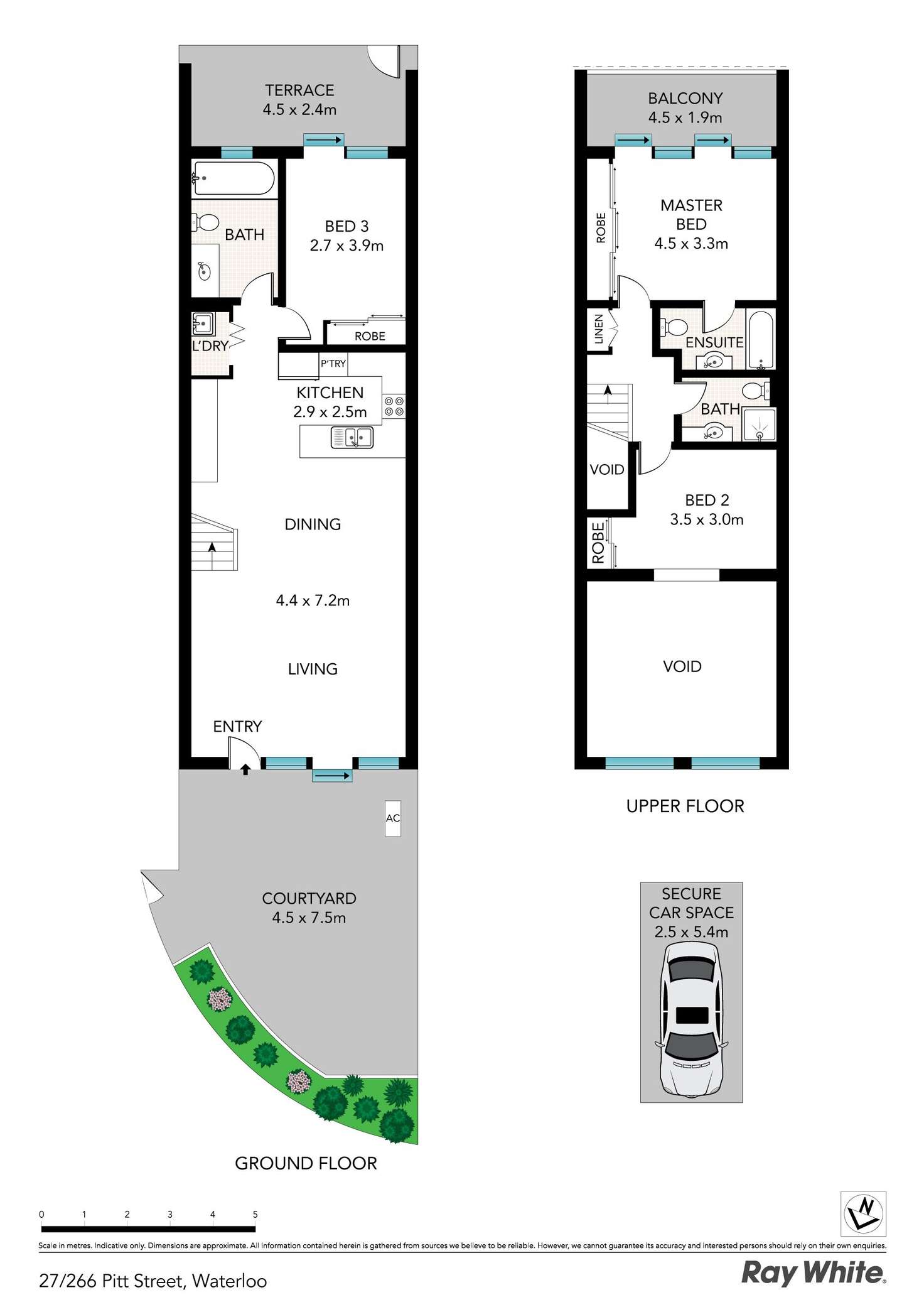 Floorplan of Homely apartment listing, 27/266 Pitt Street, Waterloo NSW 2017
