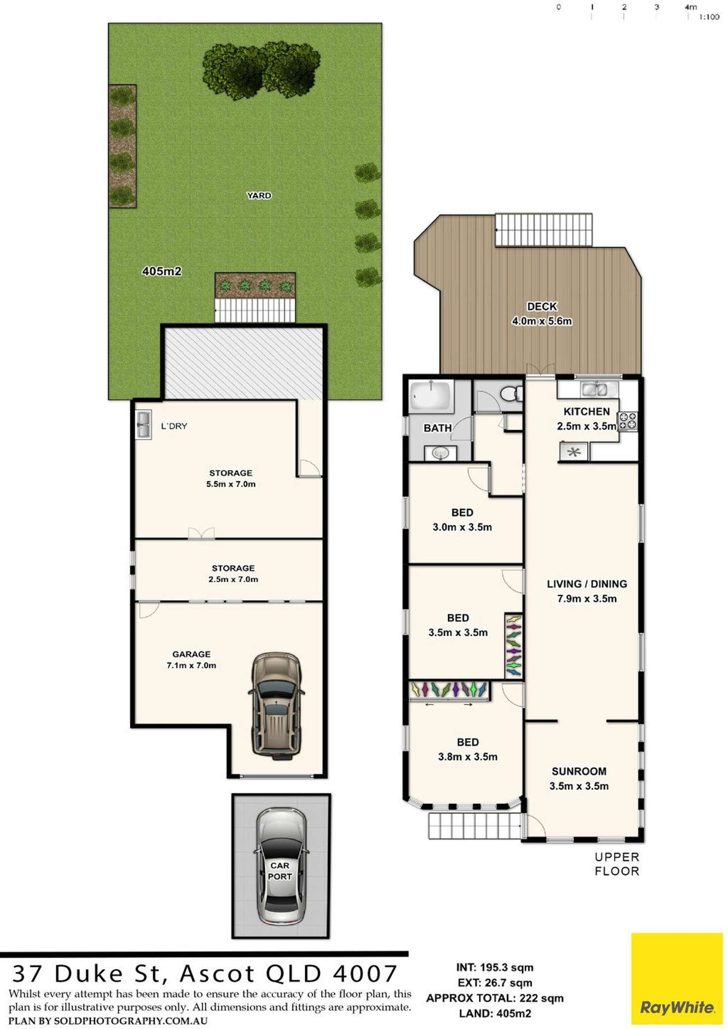 Floorplan of Homely house listing, 37 Duke Street, Ascot QLD 4007
