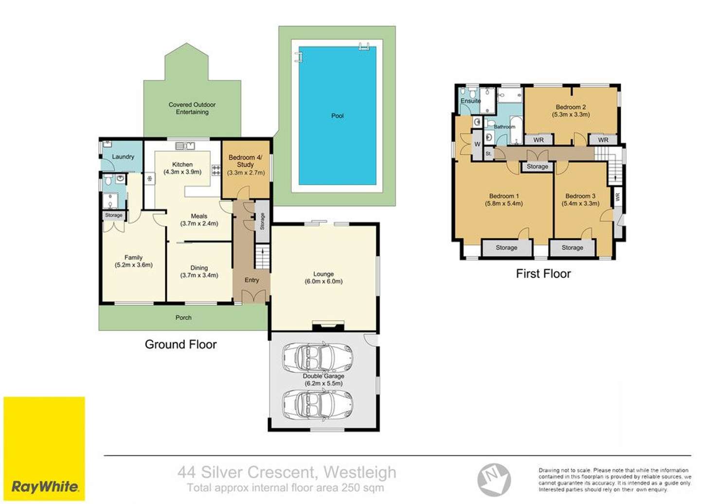 Floorplan of Homely house listing, 44 Silver Crescent, Westleigh NSW 2120