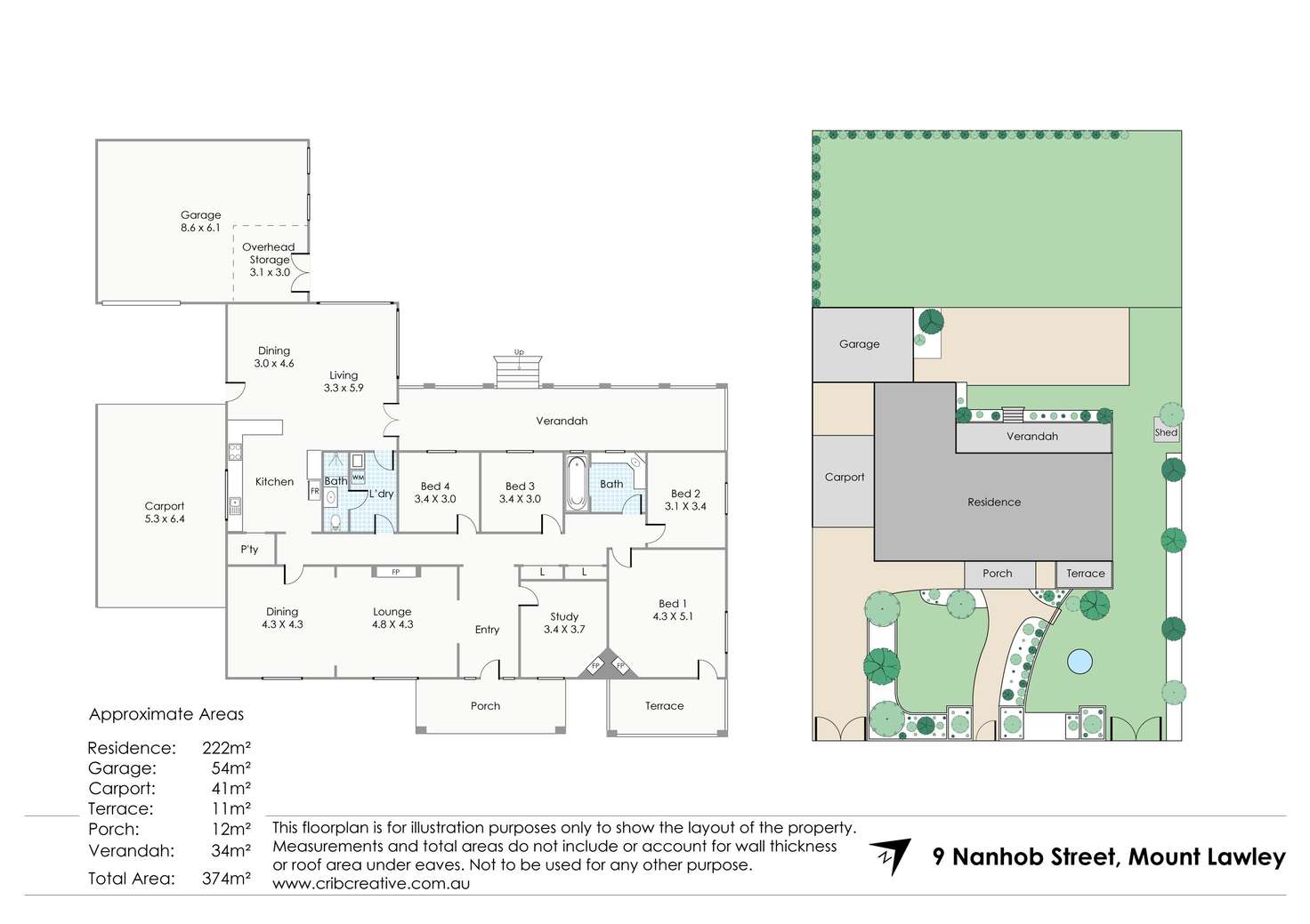 Floorplan of Homely house listing, 9 Nanhob Street, Mount Lawley WA 6050