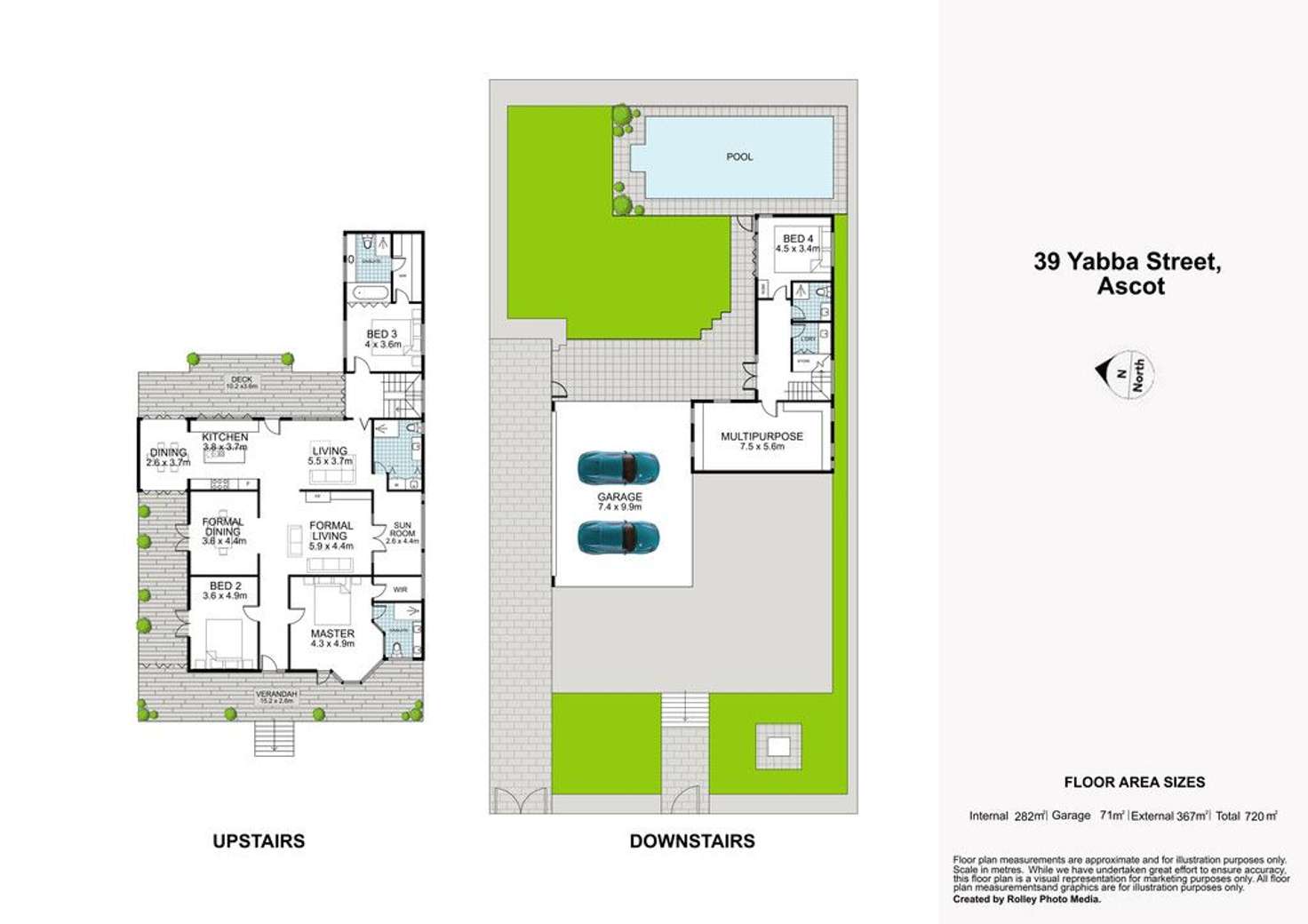 Floorplan of Homely house listing, 39 Yabba Street, Ascot QLD 4007
