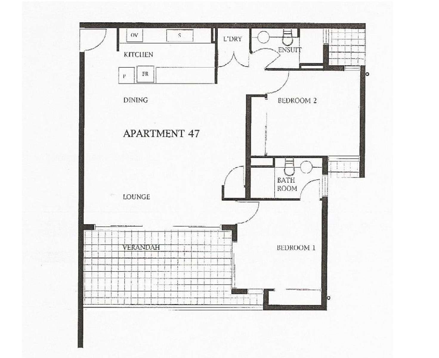 Floorplan of Homely unit listing, 47/35 Hamilton Road, Moorooka QLD 4105