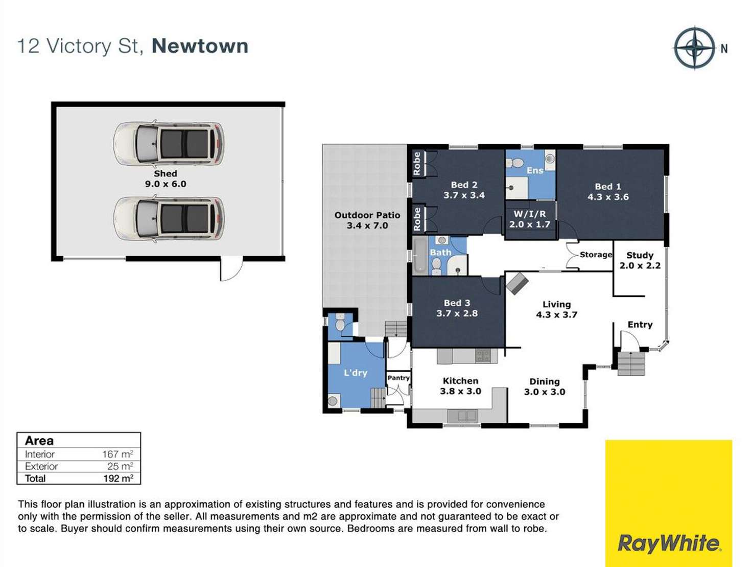 Floorplan of Homely house listing, 12 Victory Street, Newtown QLD 4350