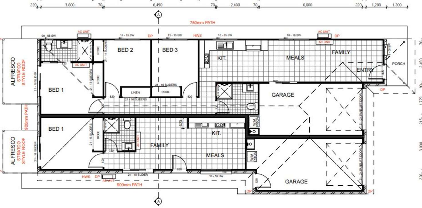 Floorplan of Homely semiDetached listing, 2/3 Cruiser Street, Burpengary QLD 4505