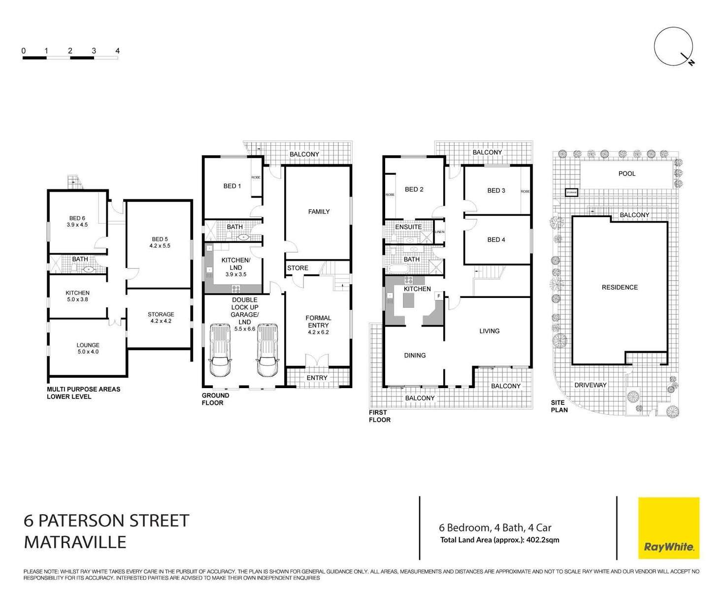 Floorplan of Homely house listing, 6 Paterson Street, Matraville NSW 2036