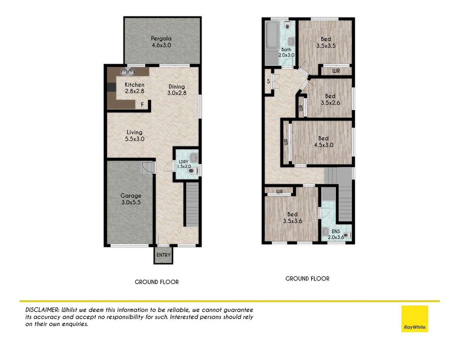 Floorplan of Homely townhouse listing, 4/6 Lancaster Street, Blacktown NSW 2148