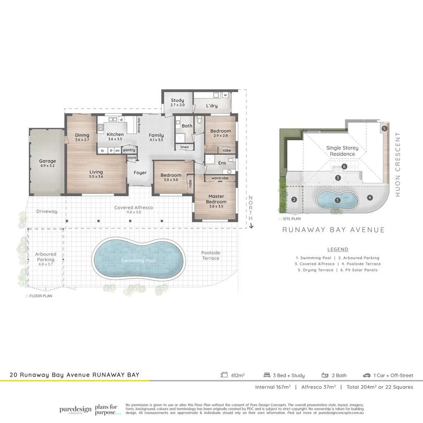 Floorplan of Homely house listing, 20 Runaway Bay Avenue, Runaway Bay QLD 4216