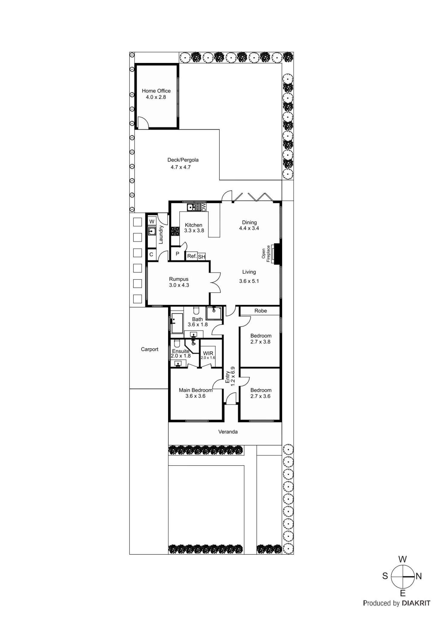 Floorplan of Homely house listing, 35 William Street, Oakleigh VIC 3166