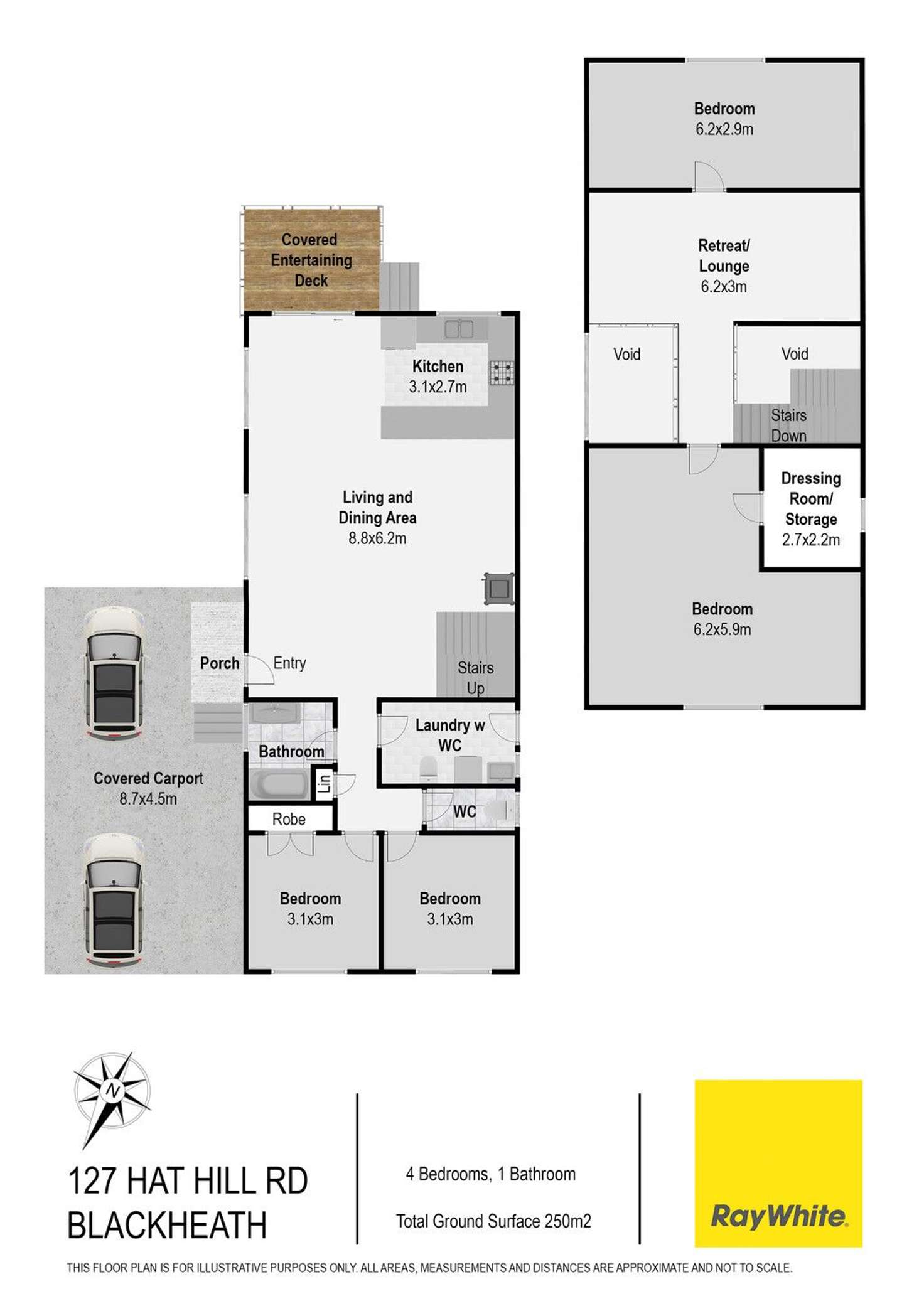 Floorplan of Homely house listing, 127 Hat Hill Road, Blackheath NSW 2785