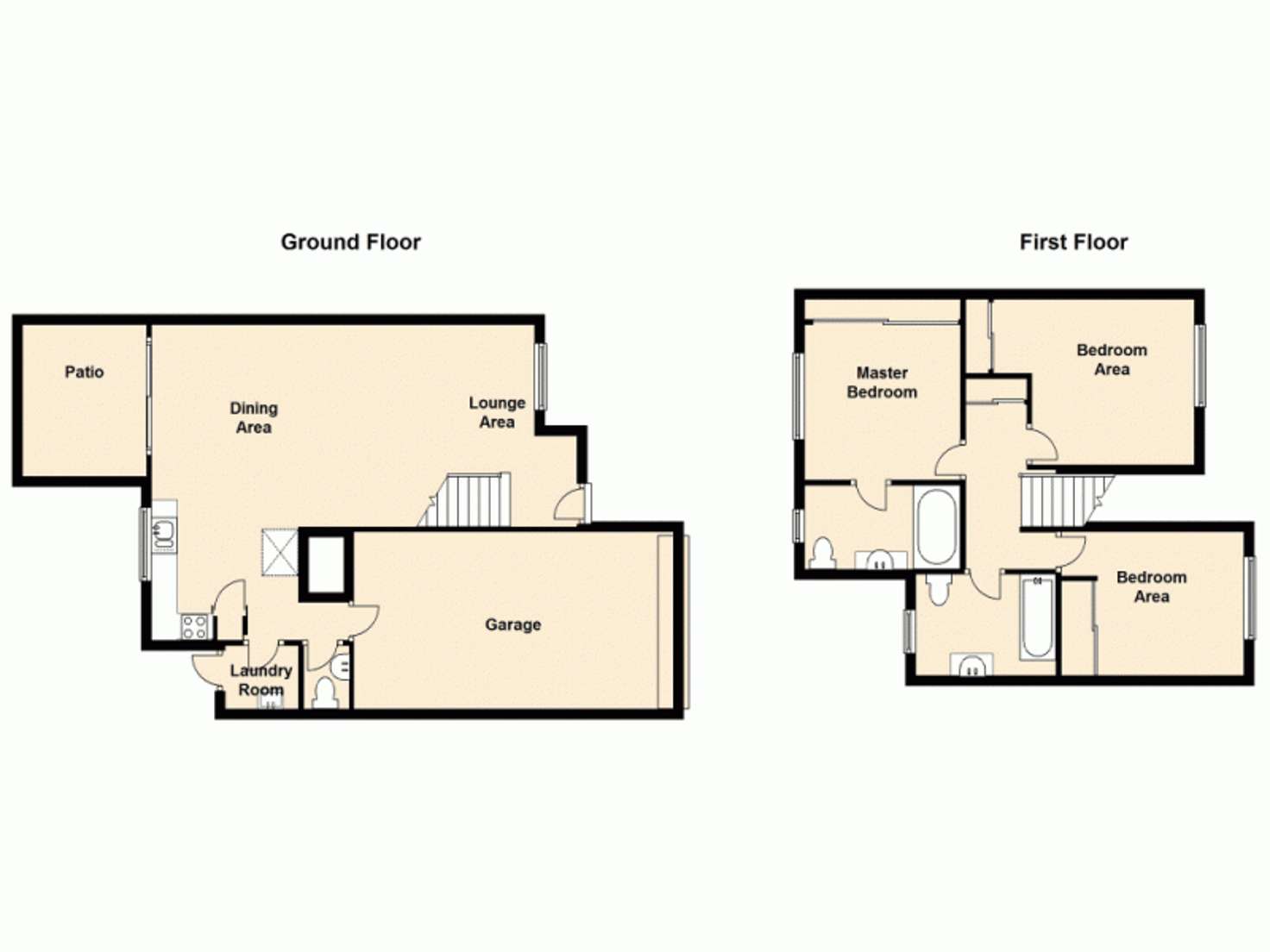 Floorplan of Homely townhouse listing, 53/266 Henty Drive, Redbank Plains QLD 4301