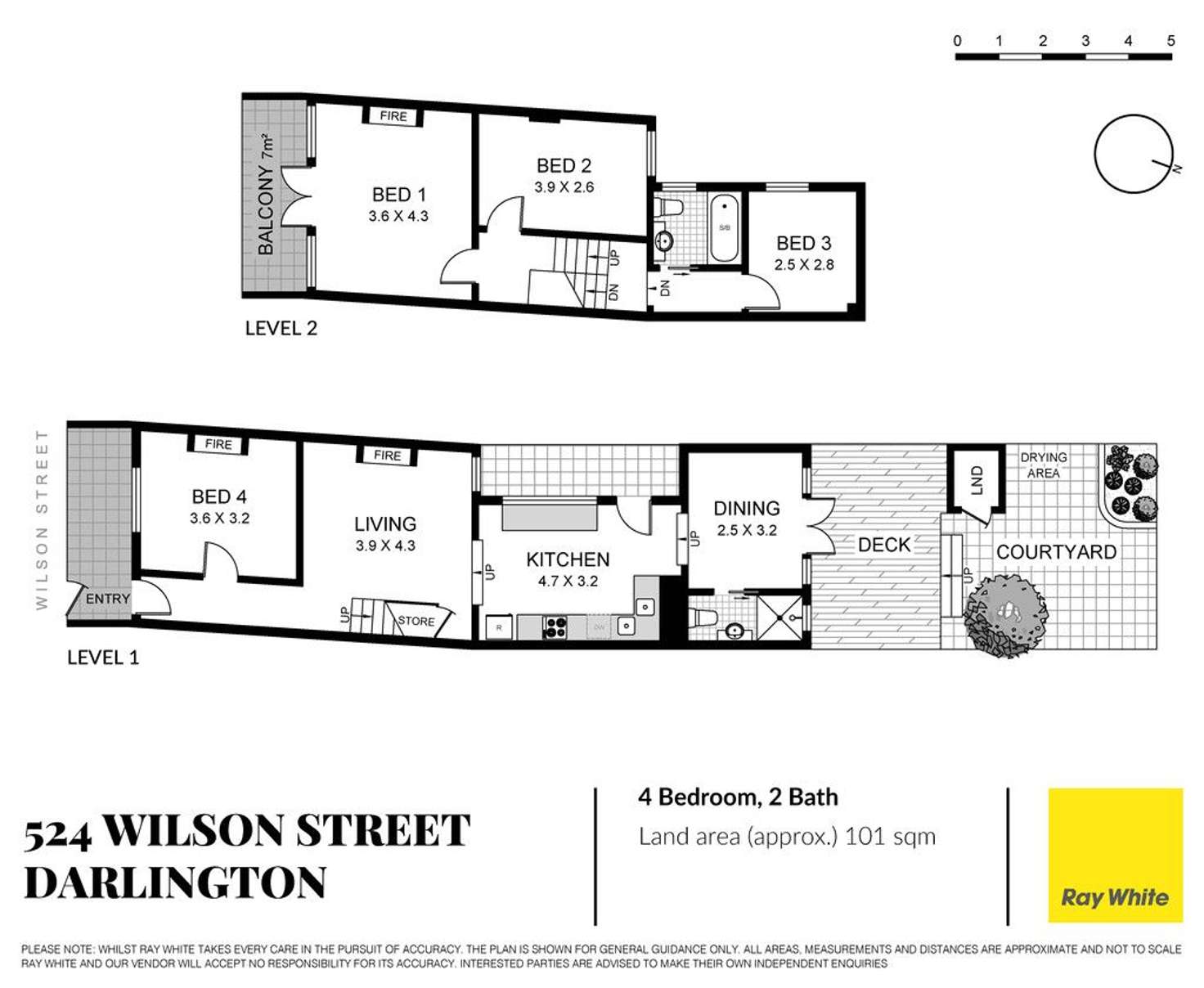 Floorplan of Homely house listing, 524 Wilson Street, Darlington NSW 2008