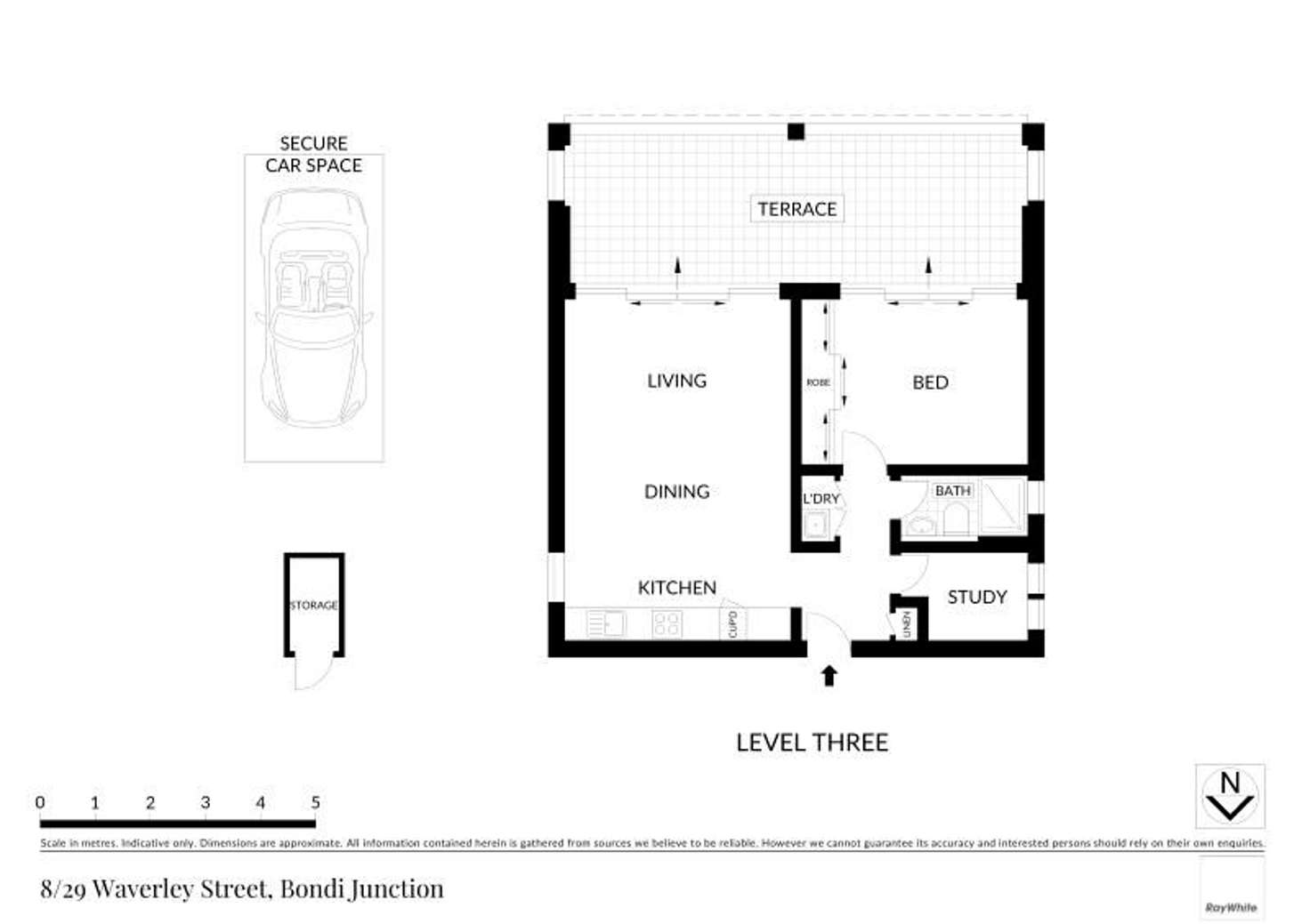 Floorplan of Homely apartment listing, 8/29-31 Waverley Street, Bondi Junction NSW 2022