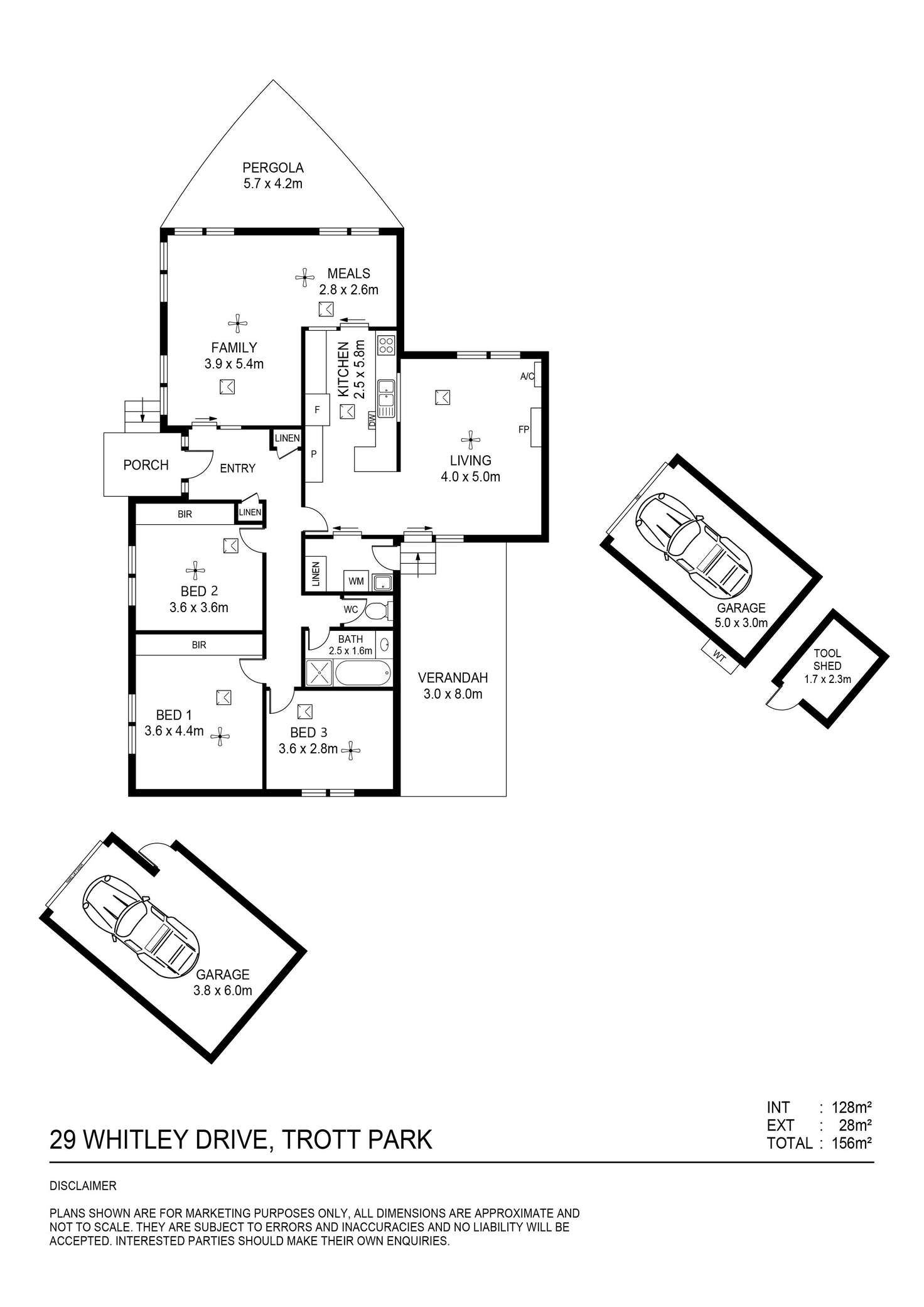 Floorplan of Homely house listing, 29 Whiteley Drive, Trott Park SA 5158