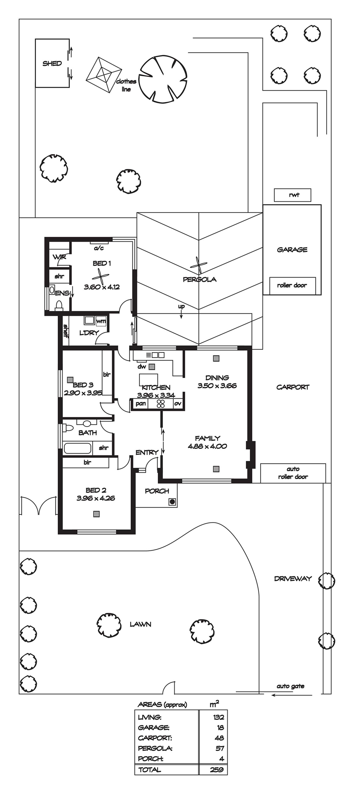 Floorplan of Homely house listing, 24 Glenburnie Terrace, Plympton SA 5038