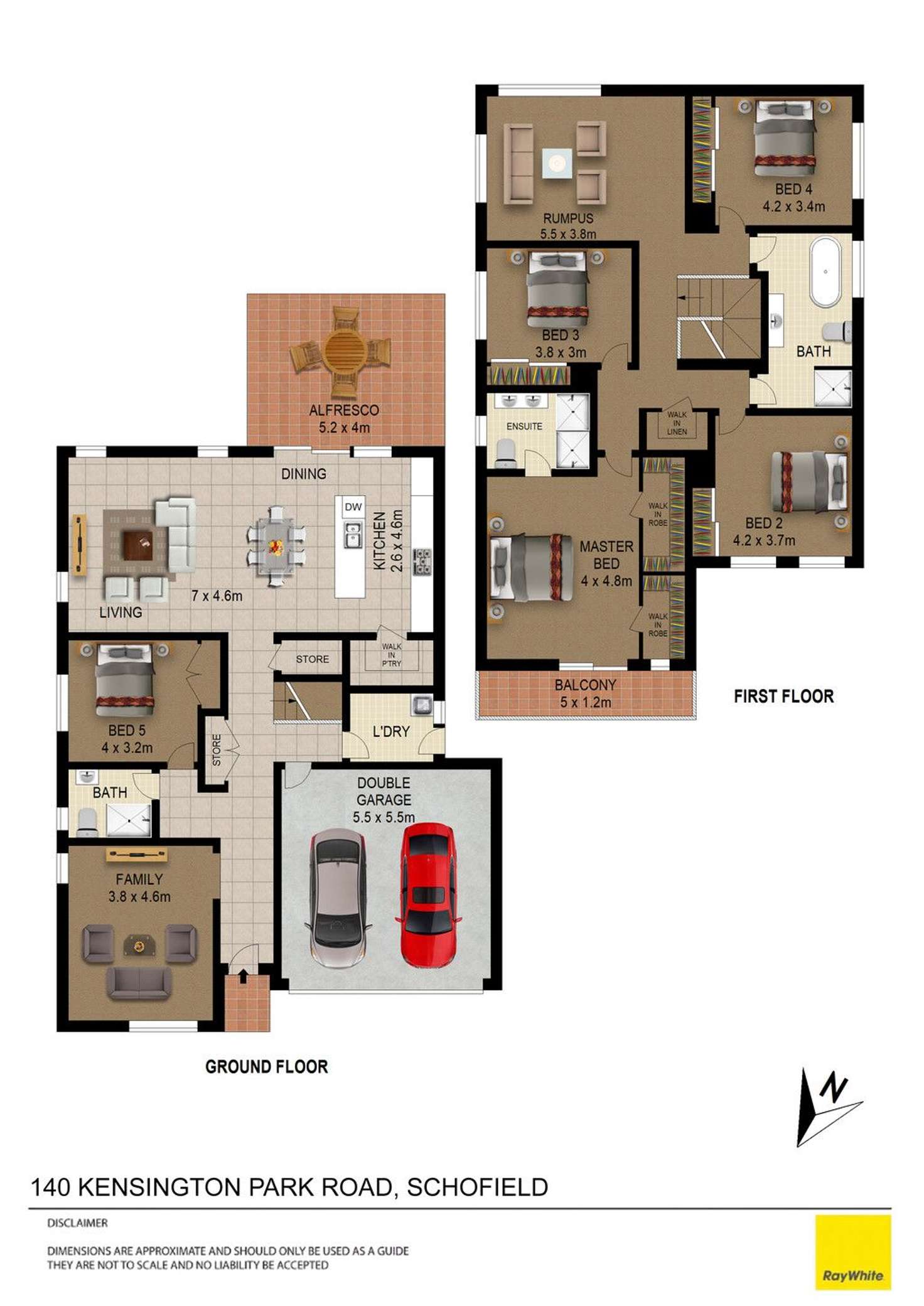 Floorplan of Homely house listing, 140 Kensington Park Road, Schofields NSW 2762
