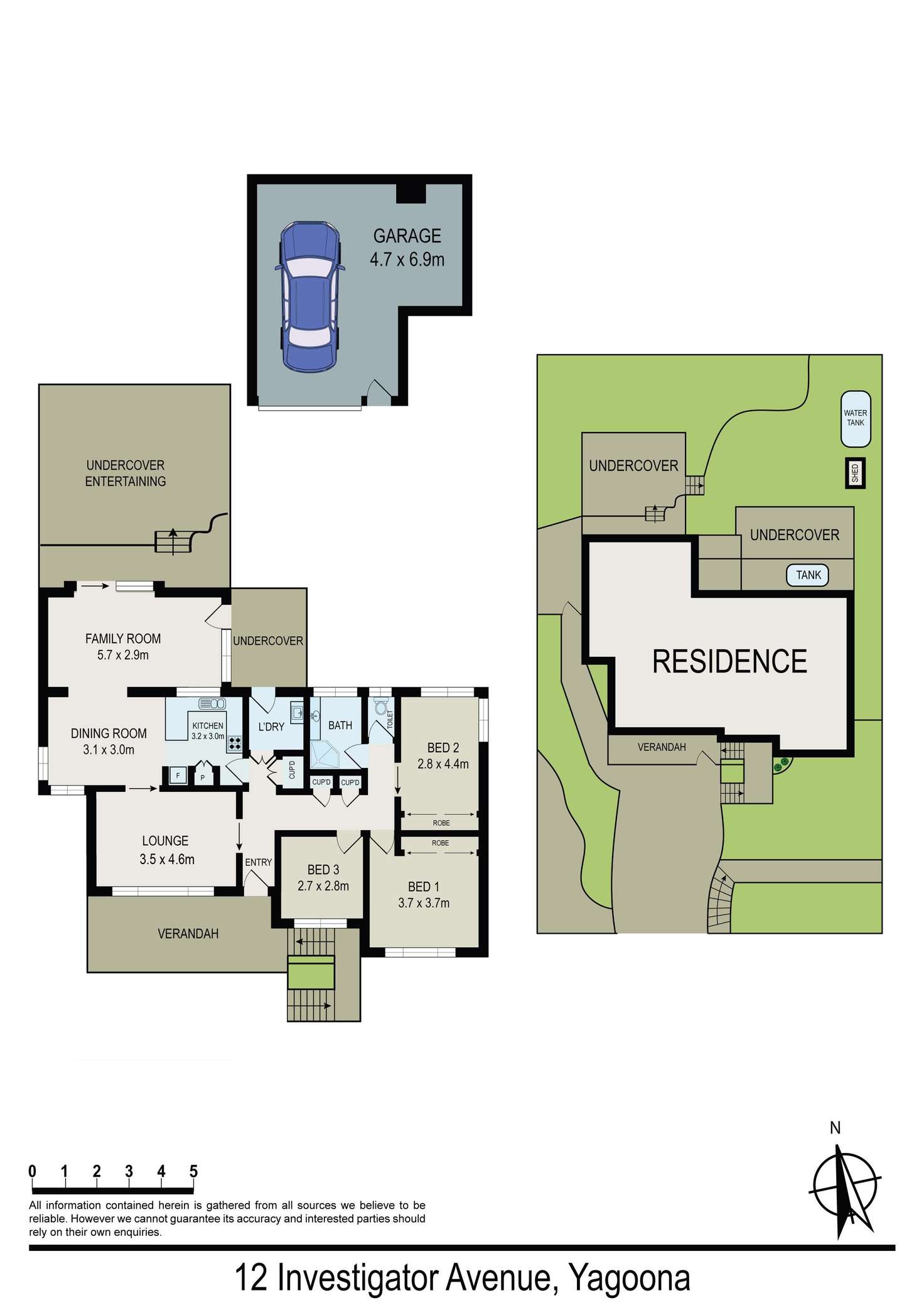 Floorplan of Homely house listing, 12 Investigator Avenue, Yagoona NSW 2199