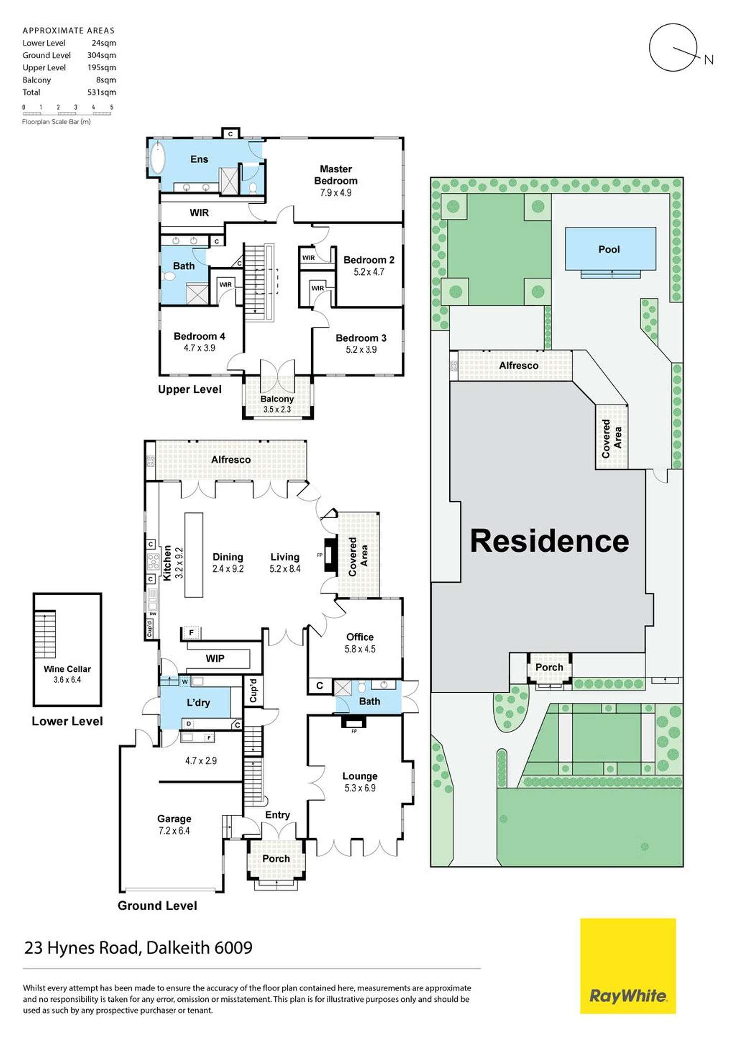 Floorplan of Homely house listing, 23 Hynes Road, Dalkeith WA 6009