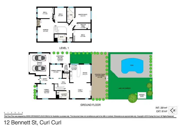 Floorplan of Homely house listing, 12 Bennett Street, Curl Curl NSW 2096
