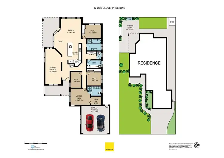 Floorplan of Homely house listing, 13 Dee Close, Prestons NSW 2170