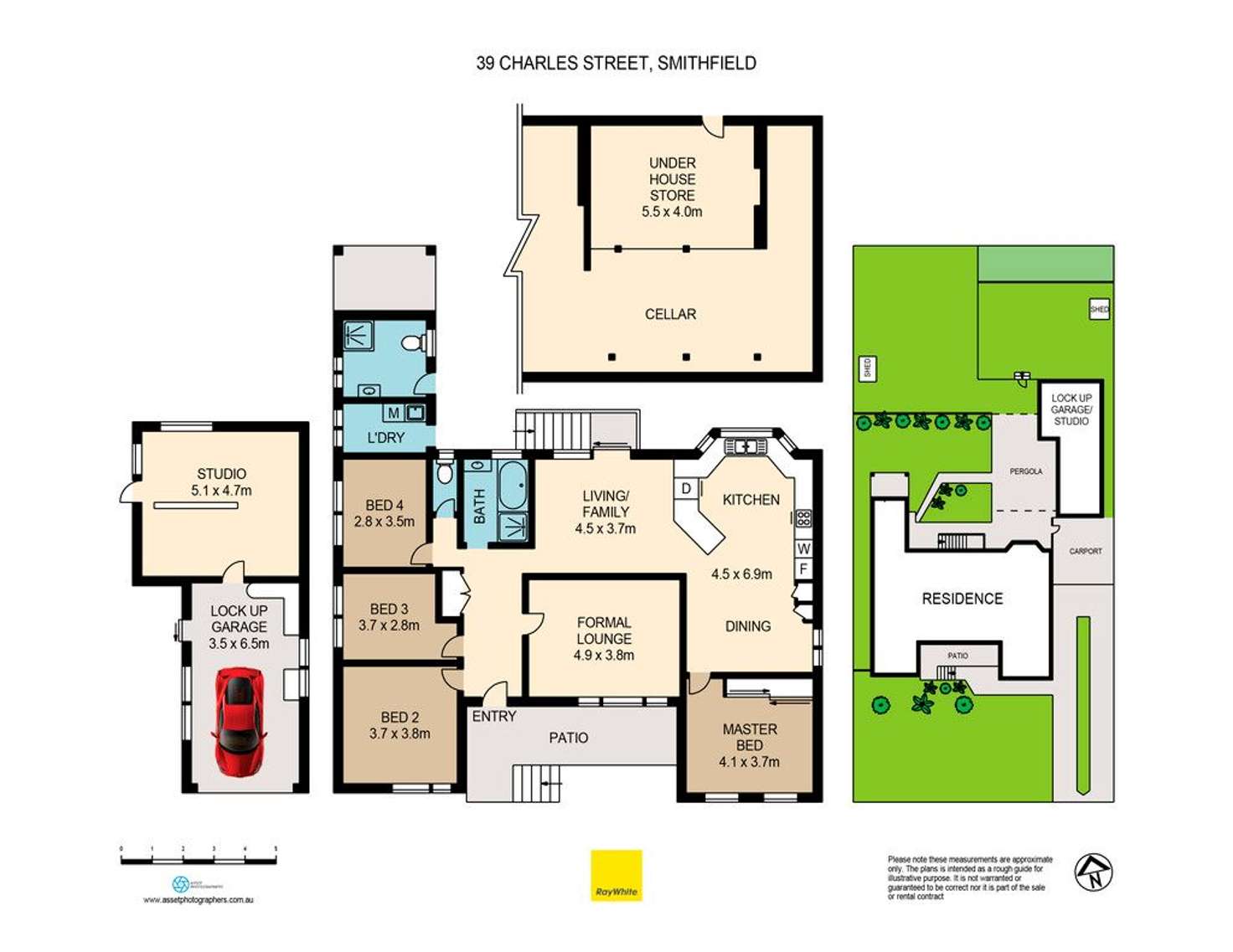 Floorplan of Homely house listing, 39 Charles Street, Smithfield NSW 2164