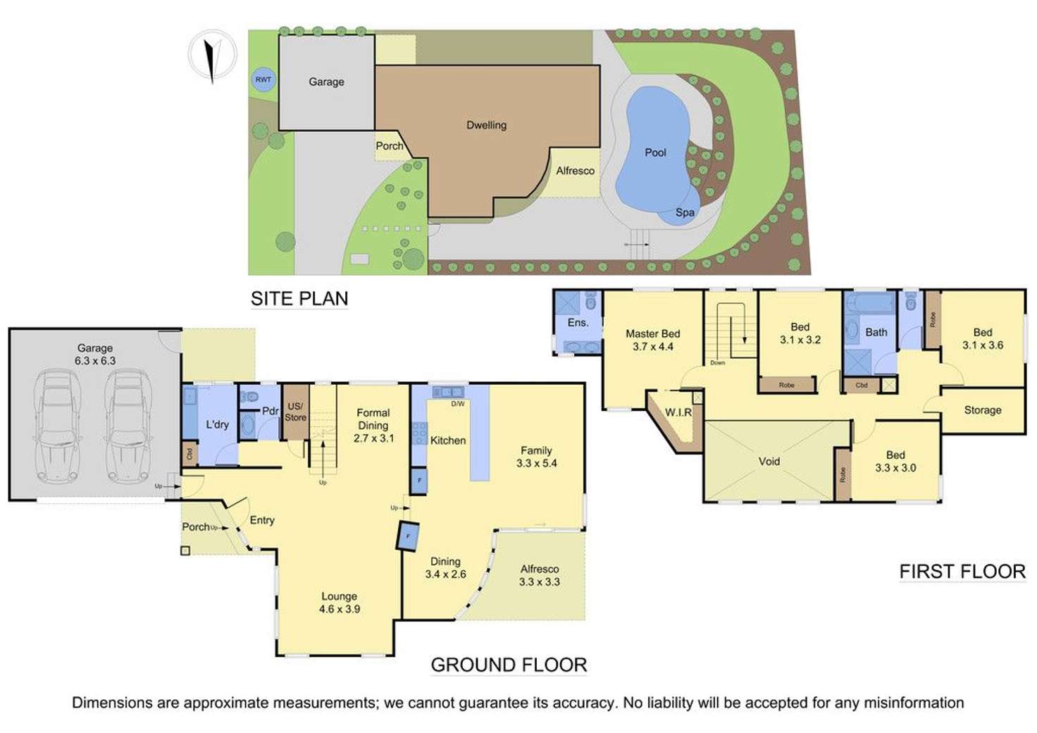 Floorplan of Homely house listing, 4 Orlando Close, Wantirna South VIC 3152
