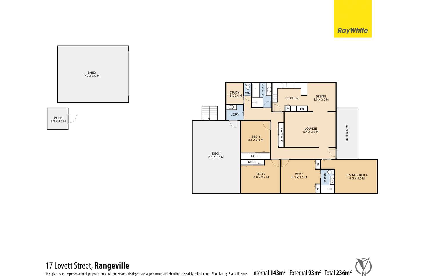 Floorplan of Homely house listing, 17 Lovett Street, Rangeville QLD 4350