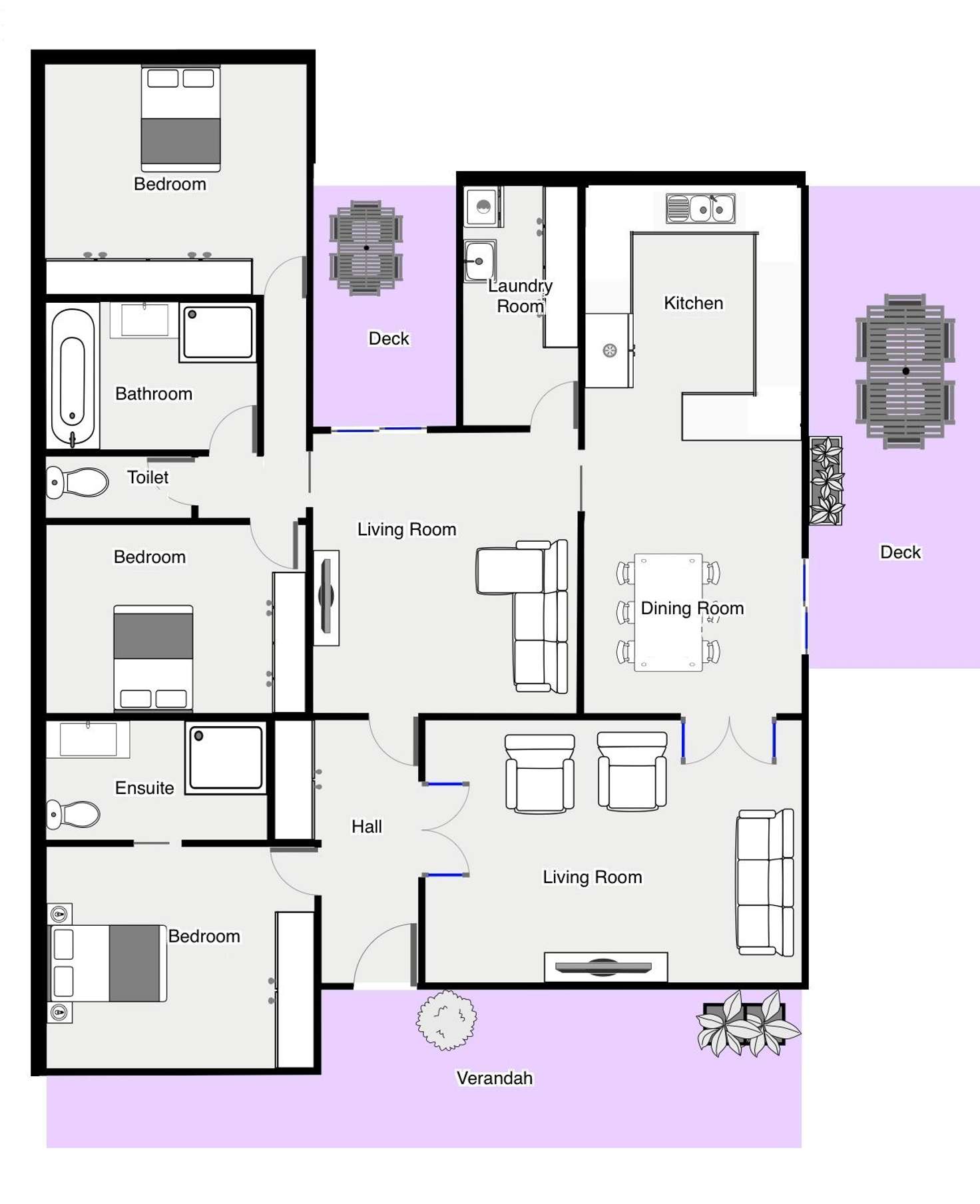 Floorplan of Homely house listing, 27 Commercial Street, Merbein VIC 3505